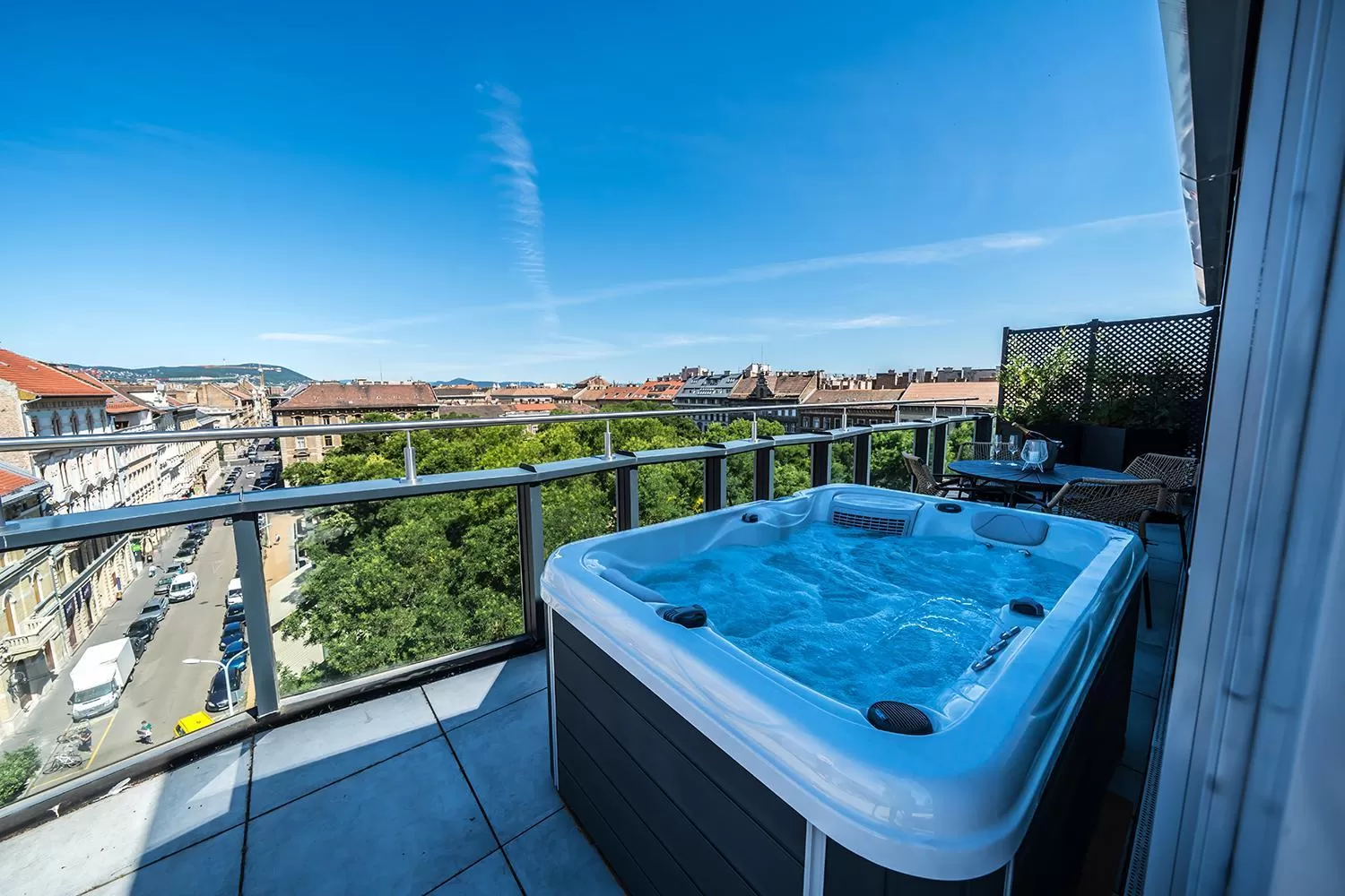 View (from property/room) in Up Hotel Budapest