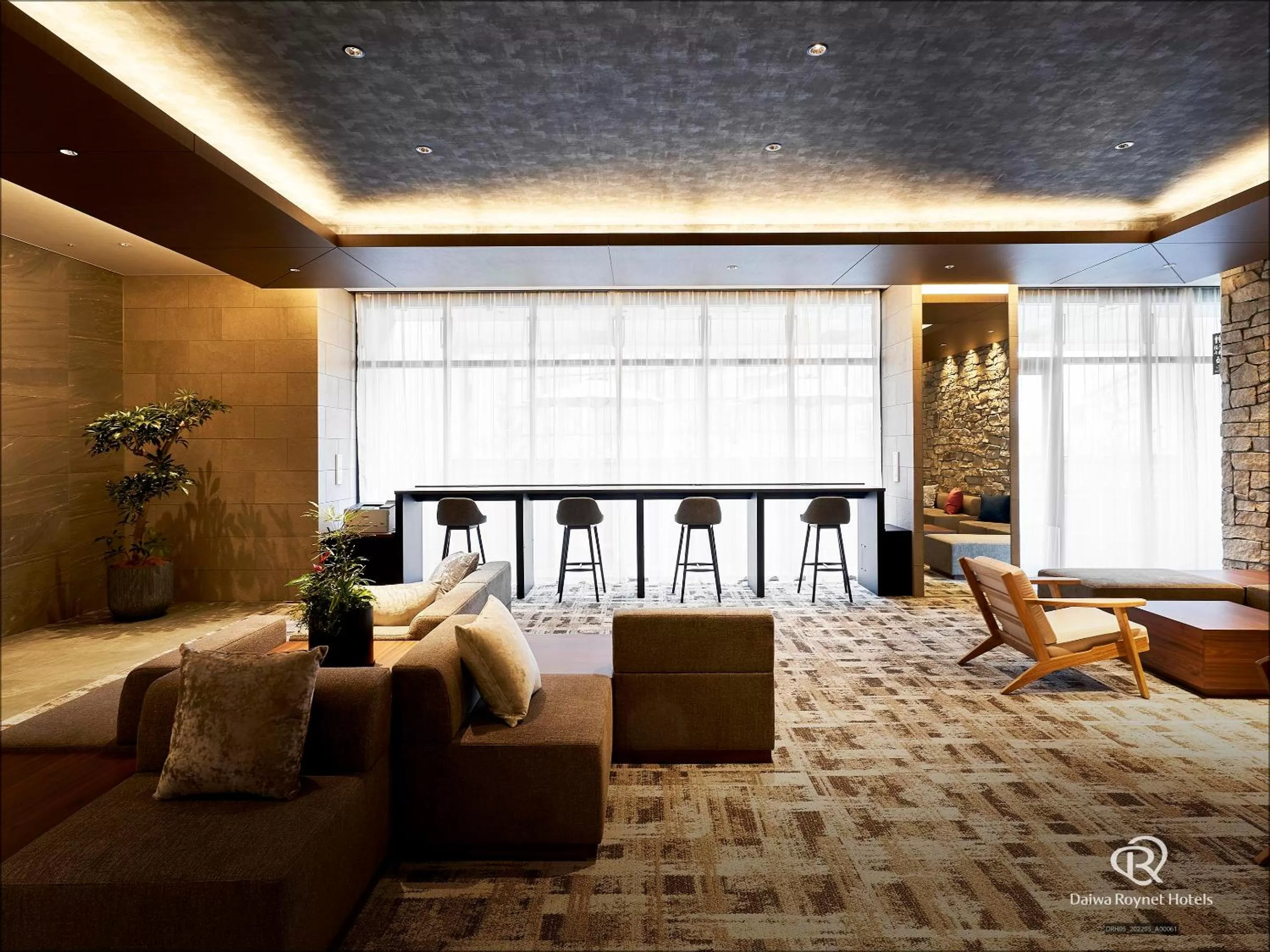 Lobby or reception in Daiwa Roynet Hotel KOBE-SANNOMIYA PREMIER