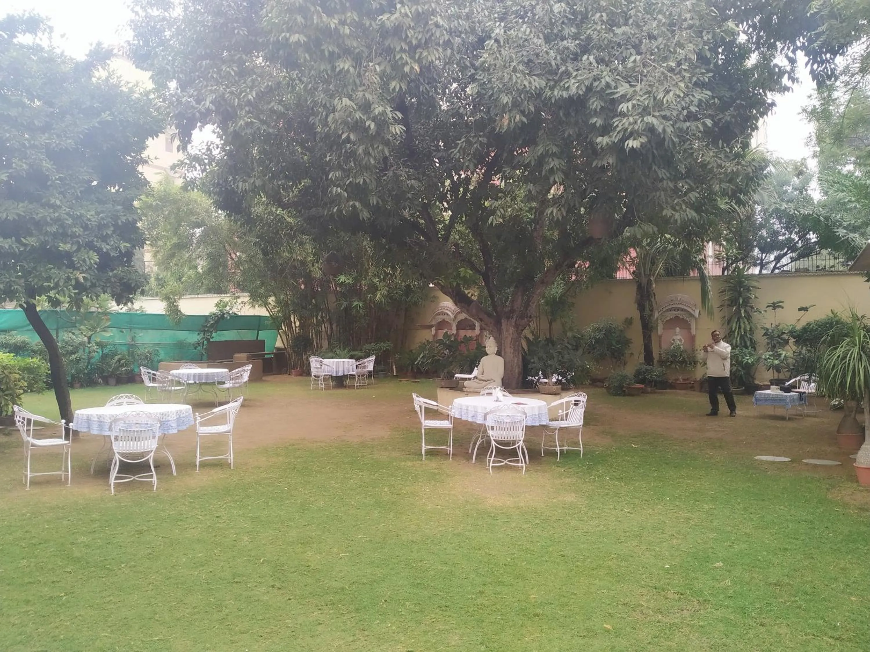 Garden view in Anuraag Villa