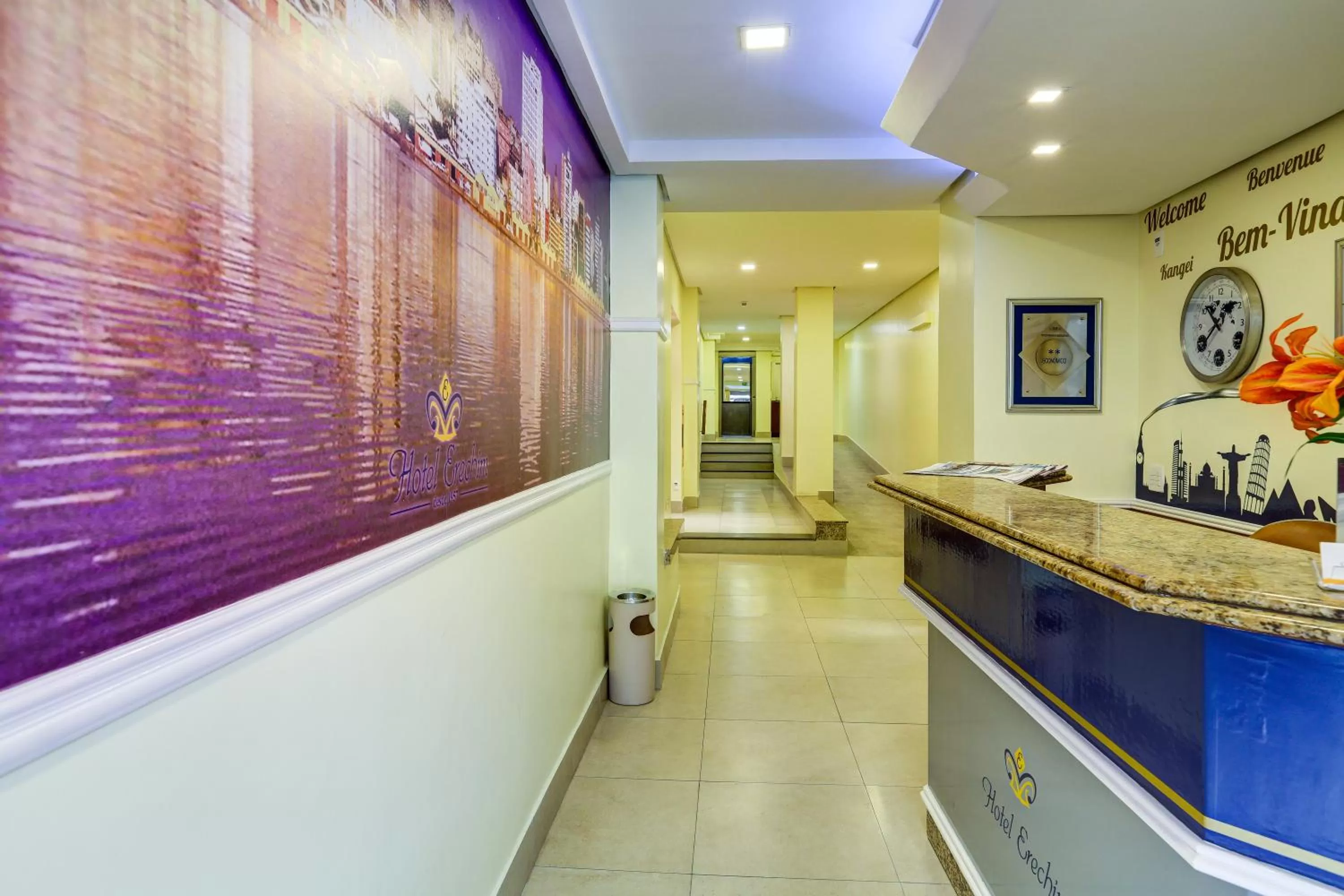 Floor plan, Lobby/Reception in Hotel Erechim