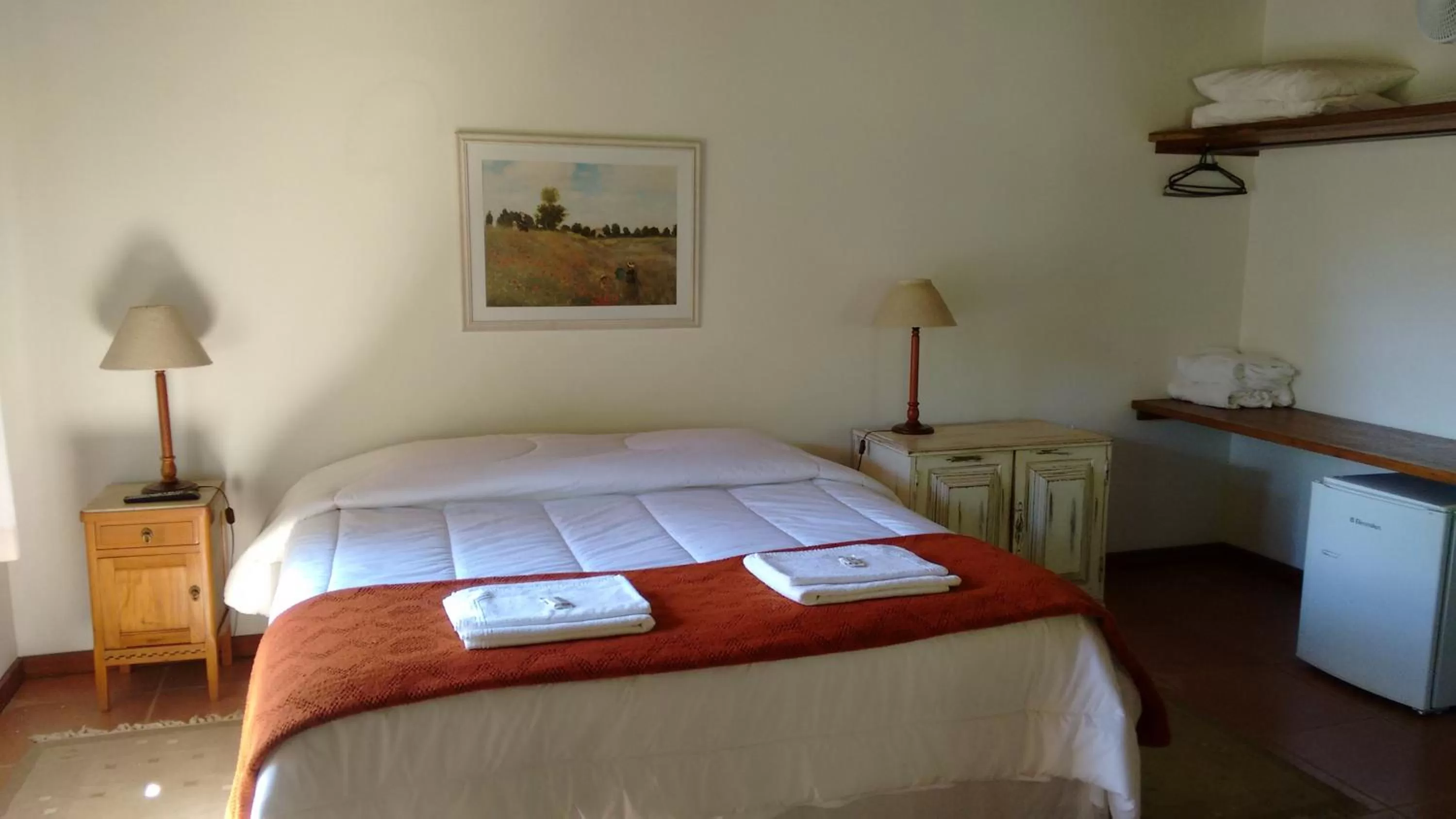 Bed in Pousada Mariza