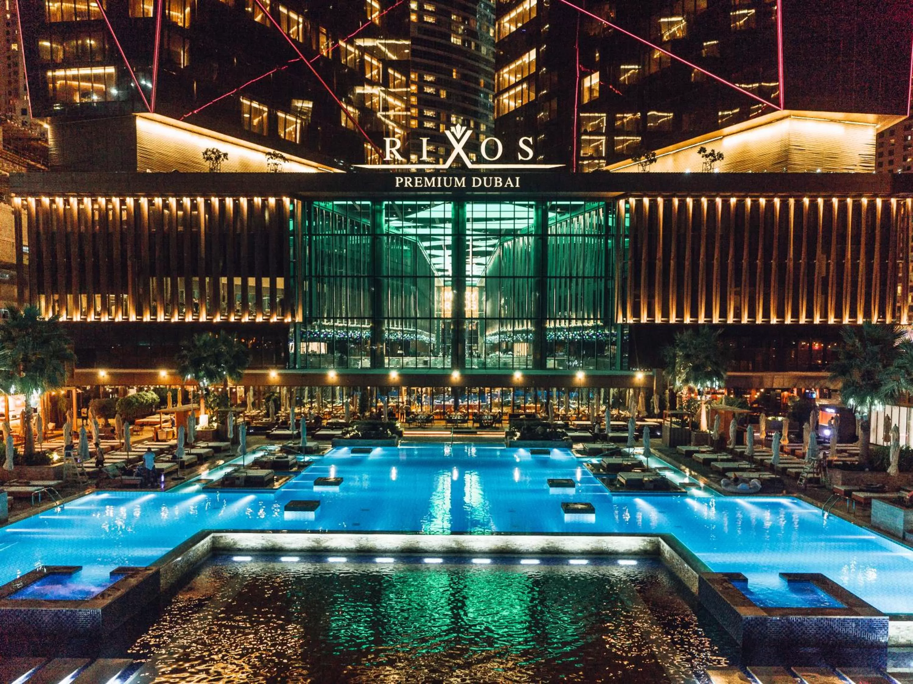Swimming pool in Rixos Premium Dubai JBR