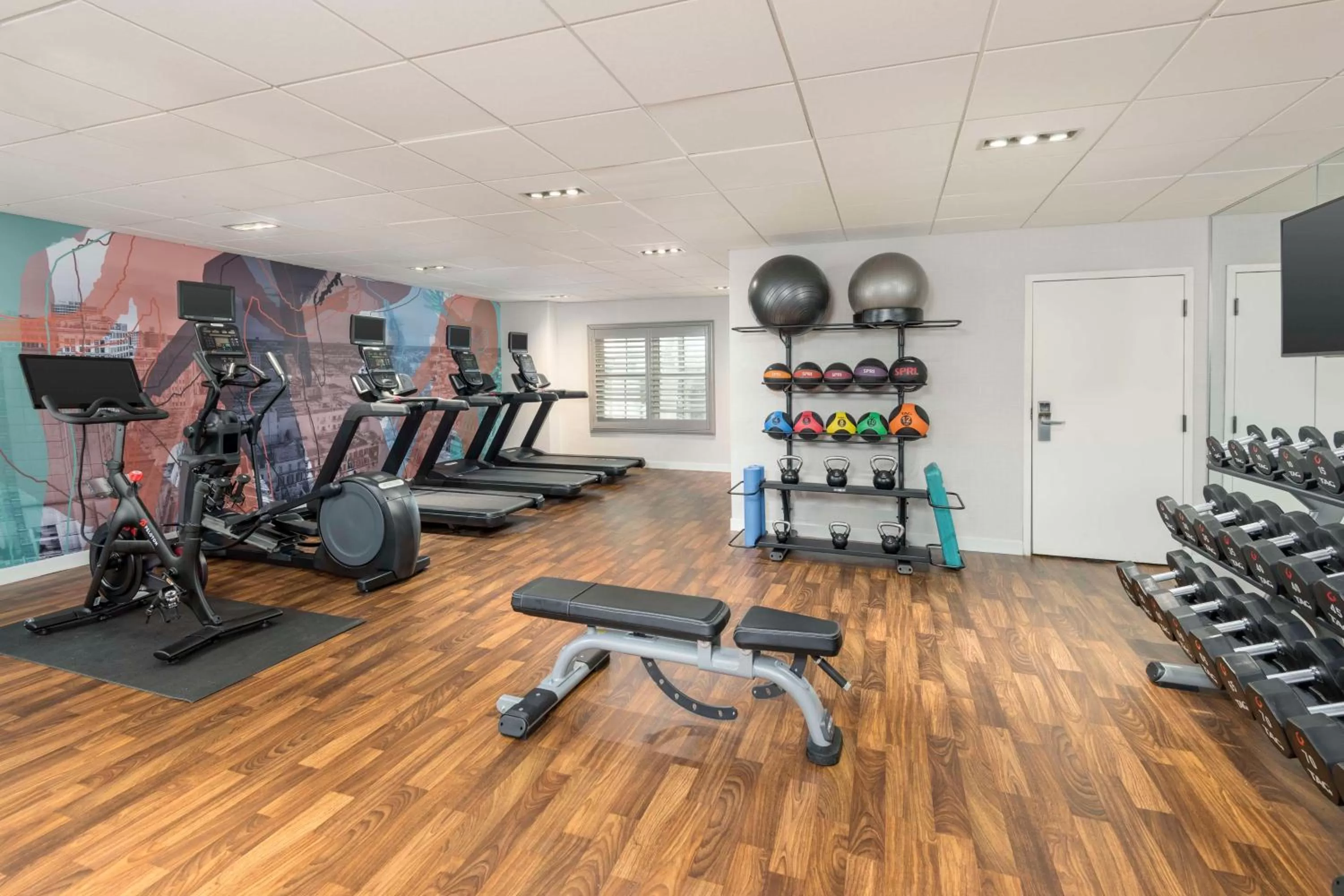 Fitness centre/facilities in Homewood Suites by Hilton New Orleans