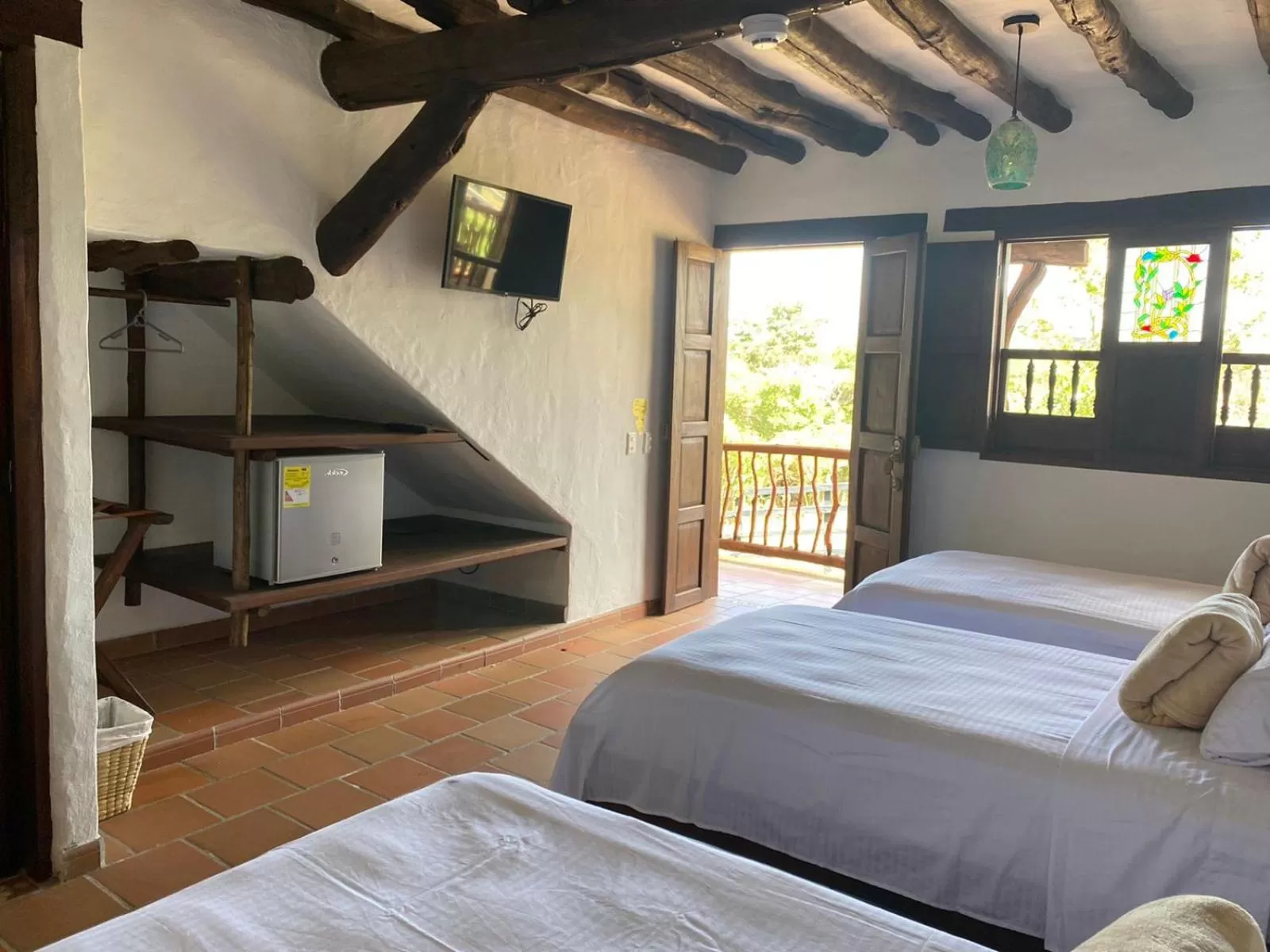 Bed in Hotel Campestre Ataraxia Barichara