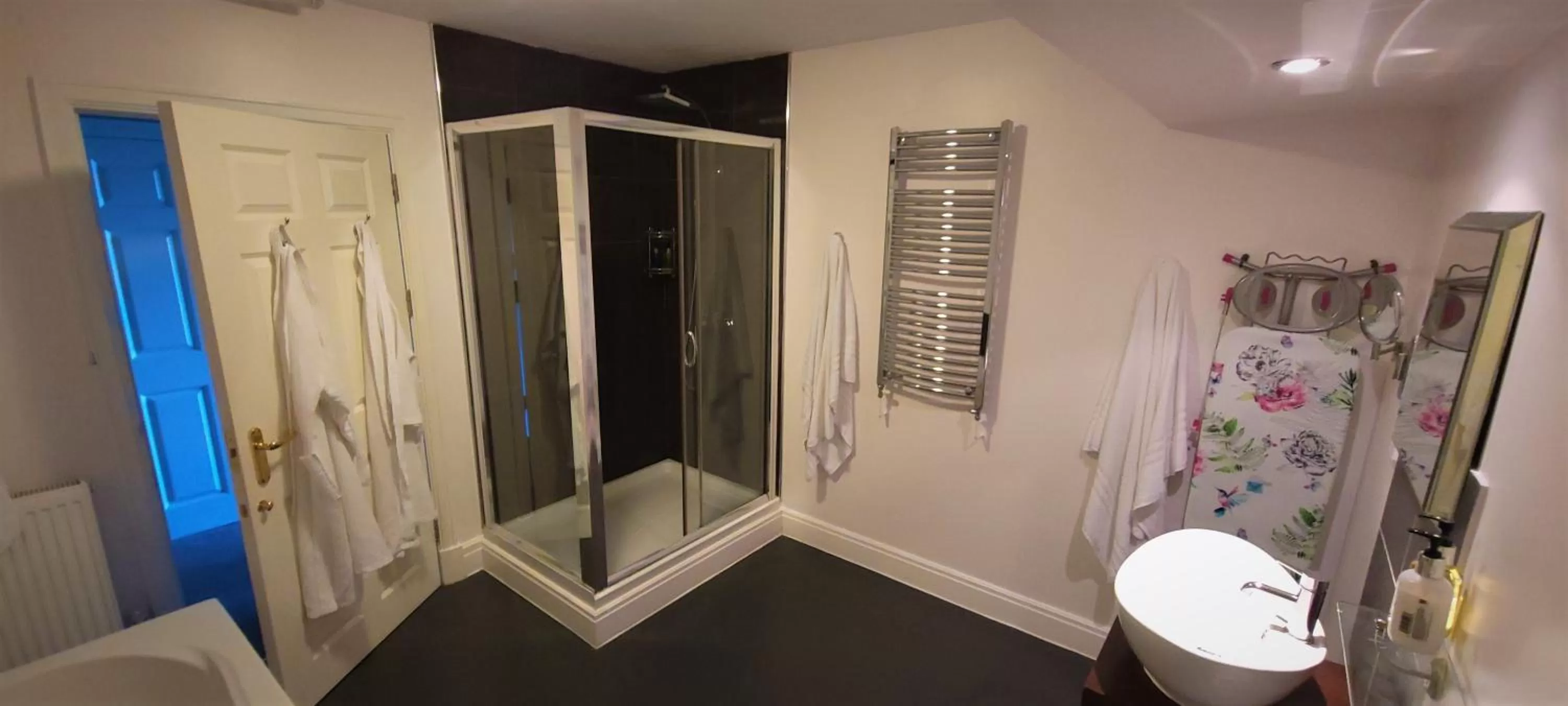 Shower in Patricks Boathouse