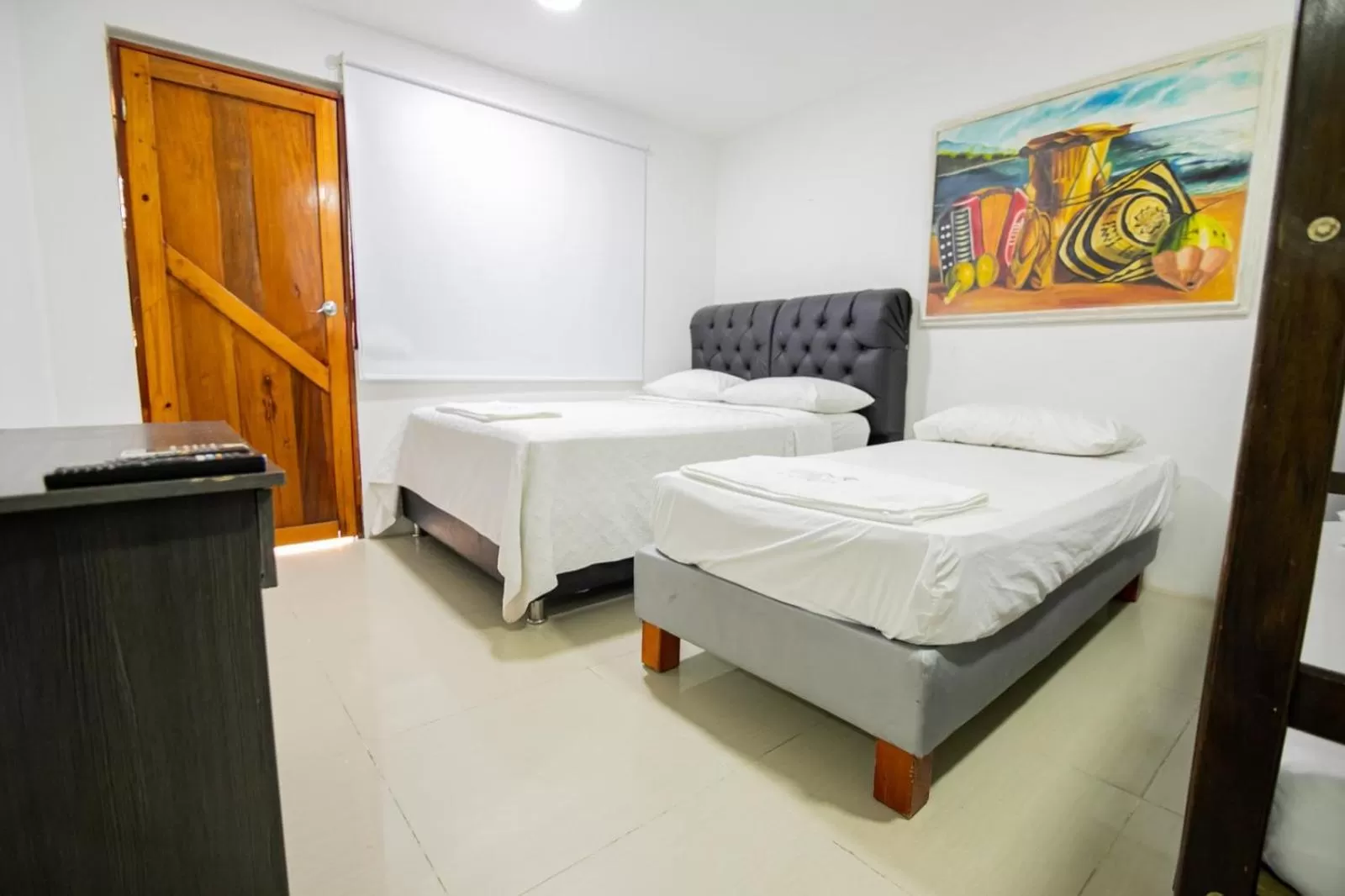 Bed in Hotel La Casona de Getsemani