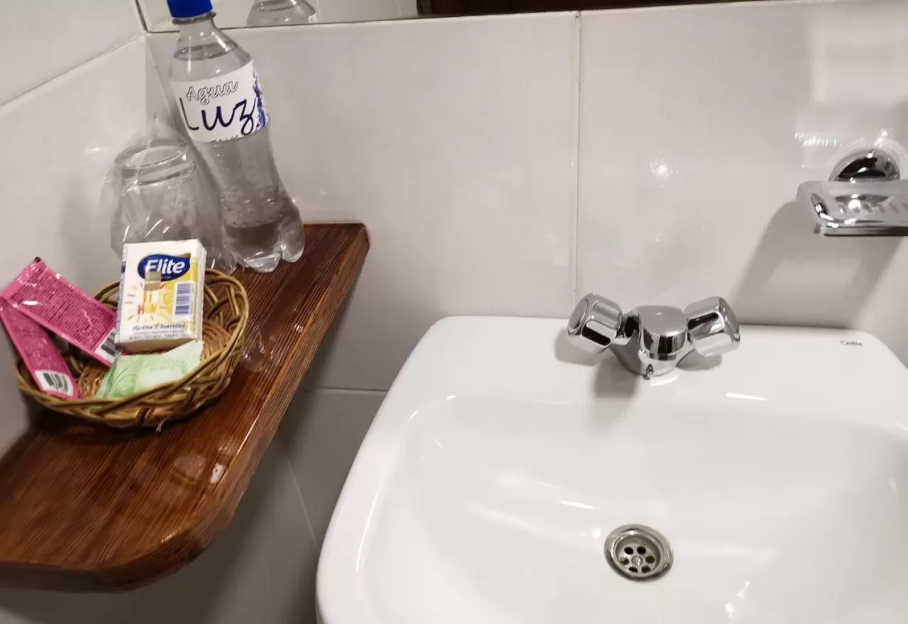 Bathroom in Hotel Madrid