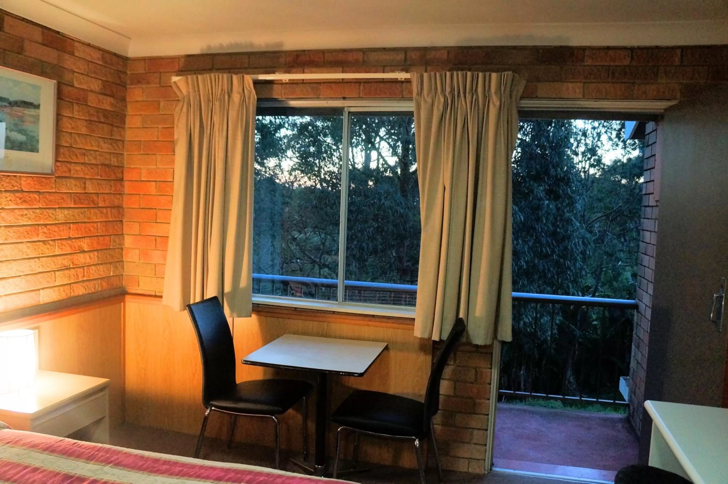 Dining area in Panorama Motor Inn