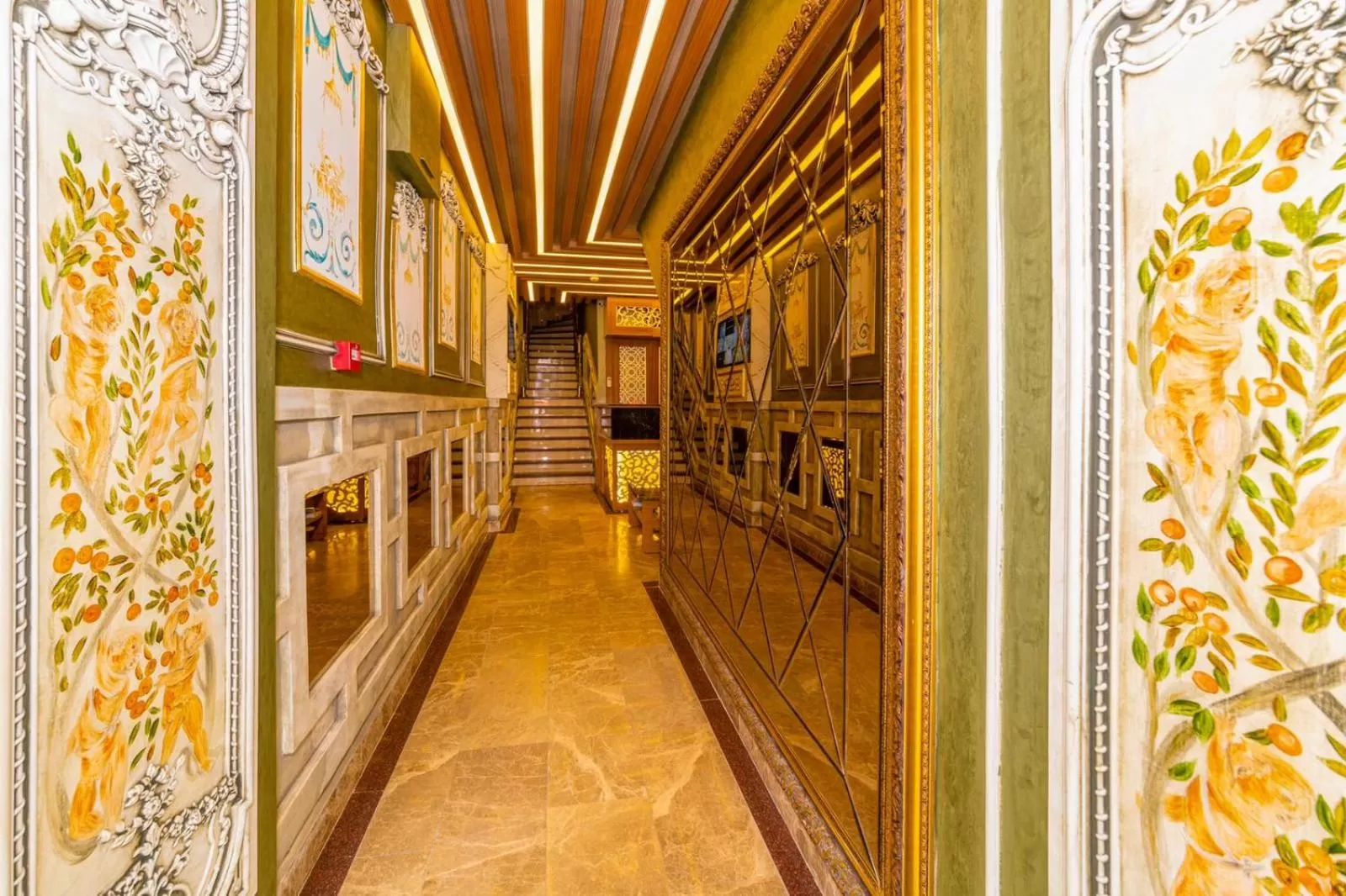 Lobby or reception in Golden Sand Hotel