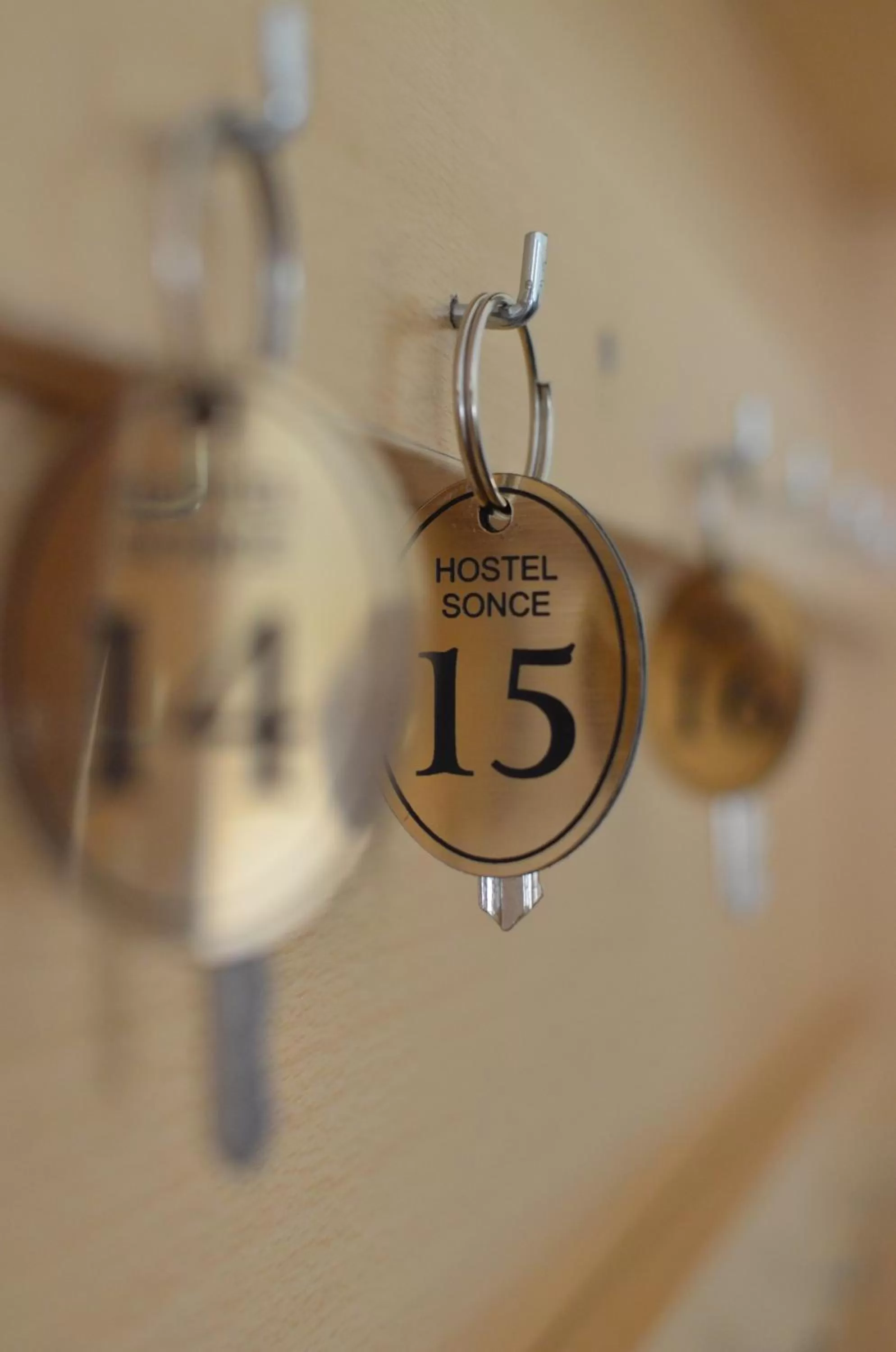 Decorative detail in Hostel Sonce