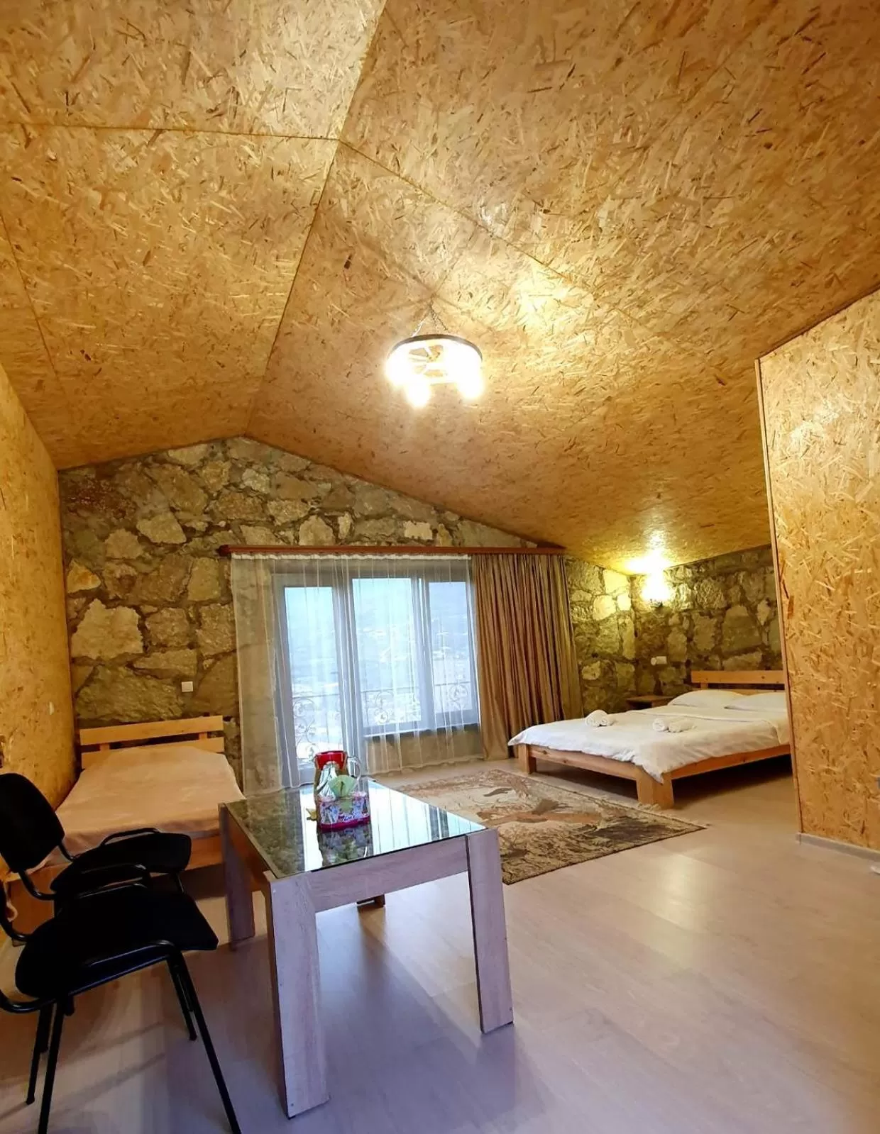 Bed, Seating Area in Guest house Ijevan's Garden