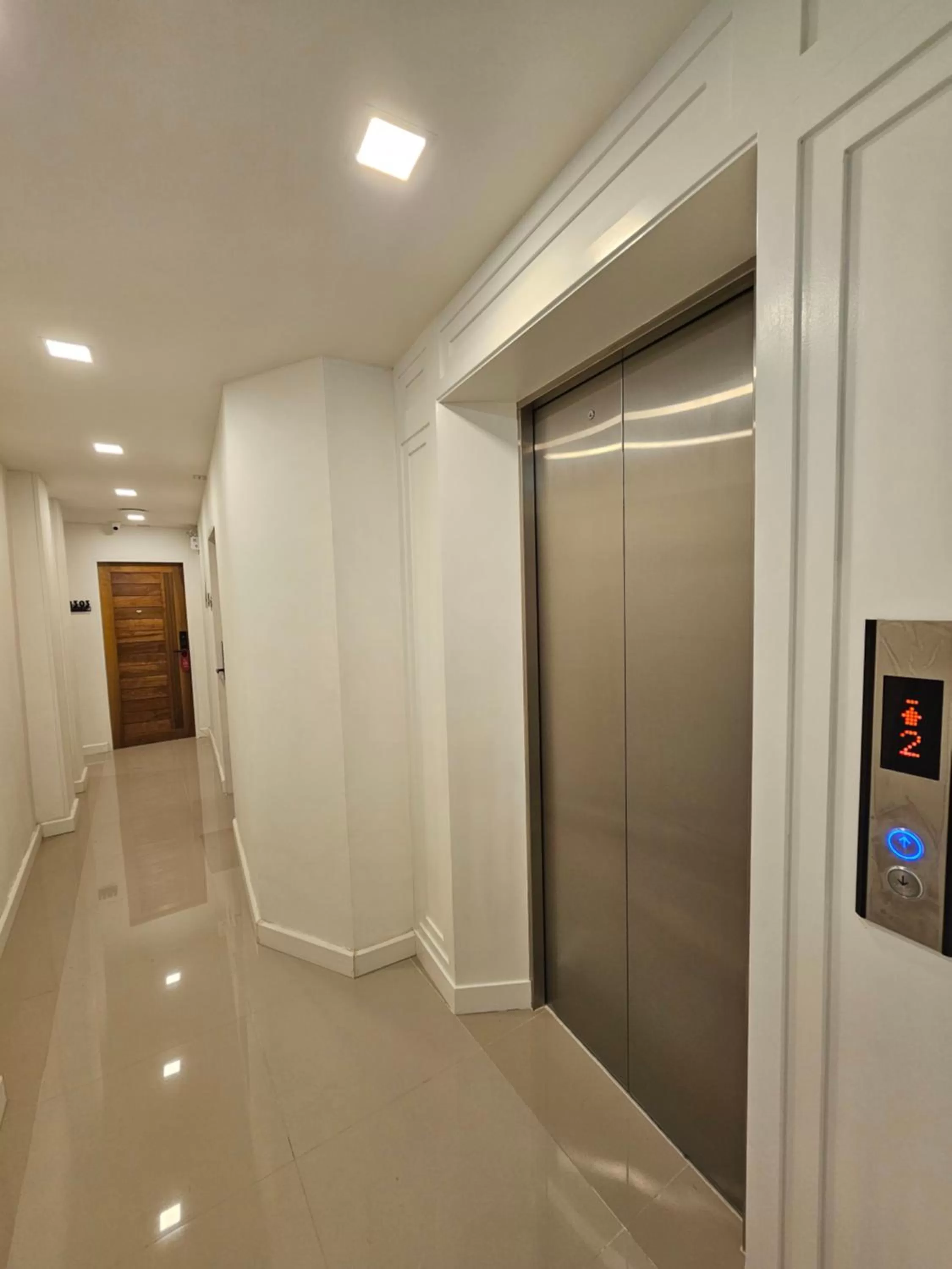 elevator in Sleepstation at Pratunam