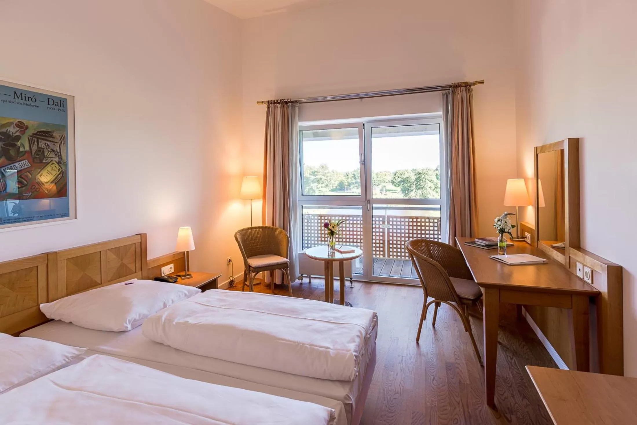 Bed in Golfhotel & Restaurant Lindenhof