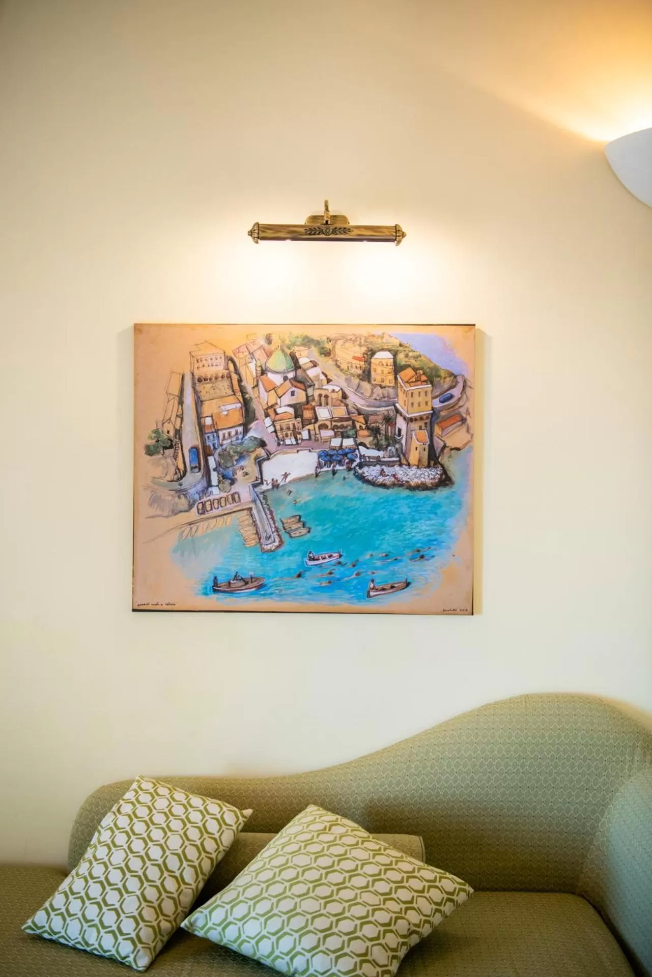 Decorative detail in Hotel Margherita