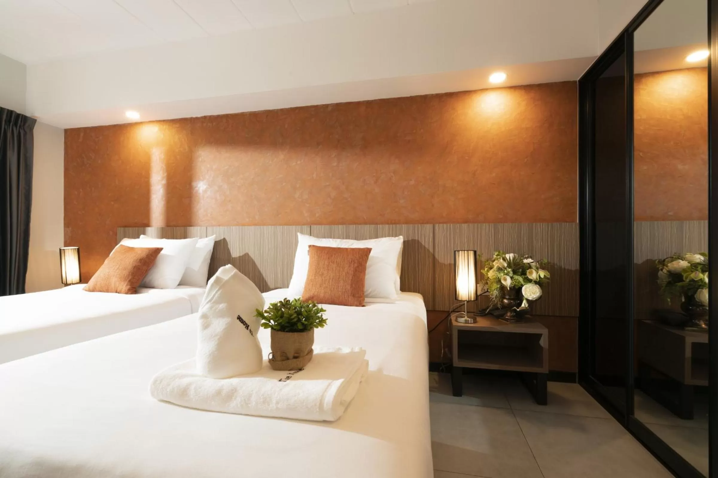 Bed in The Home Hotel SHA