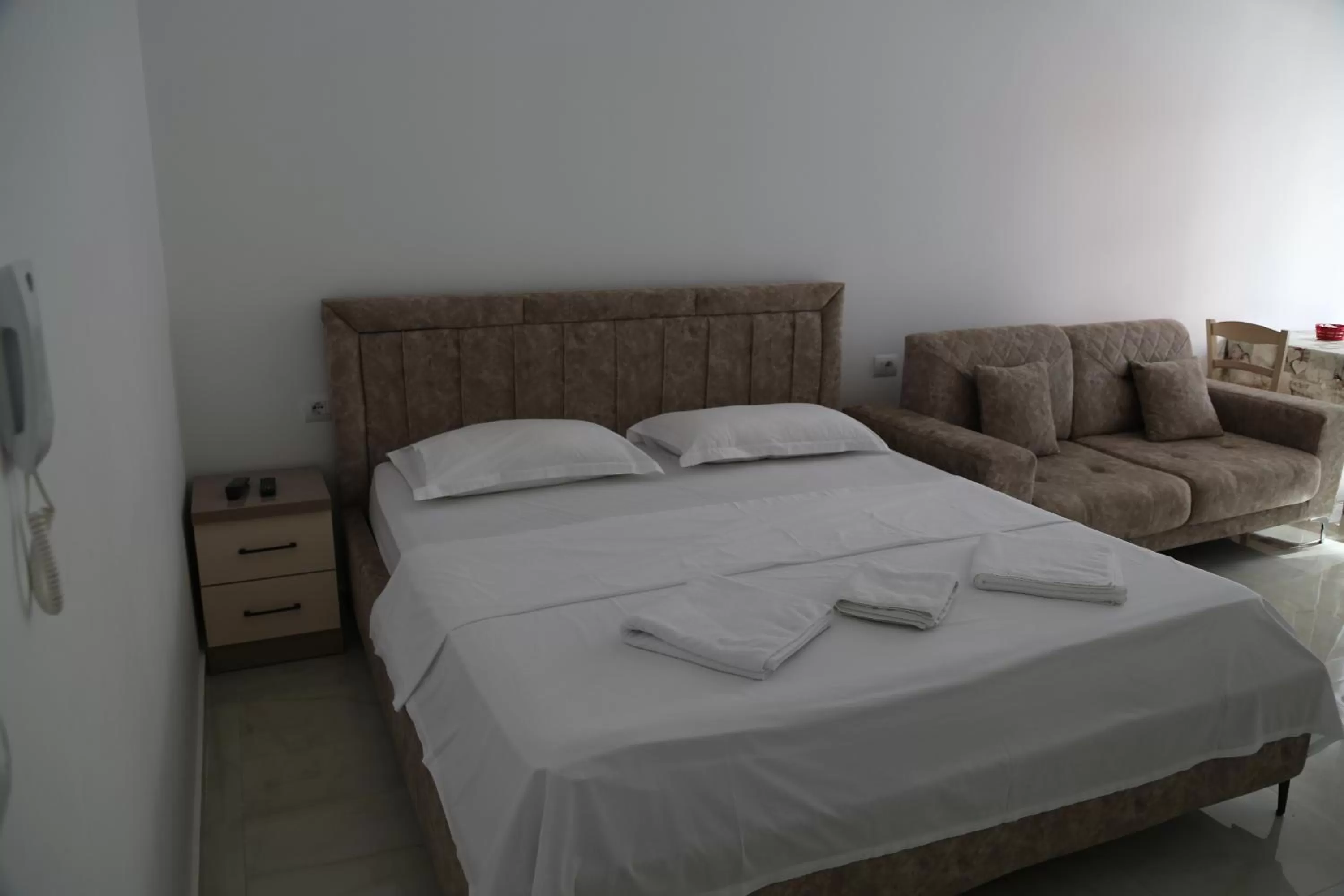 Bed in Anchor Apartments