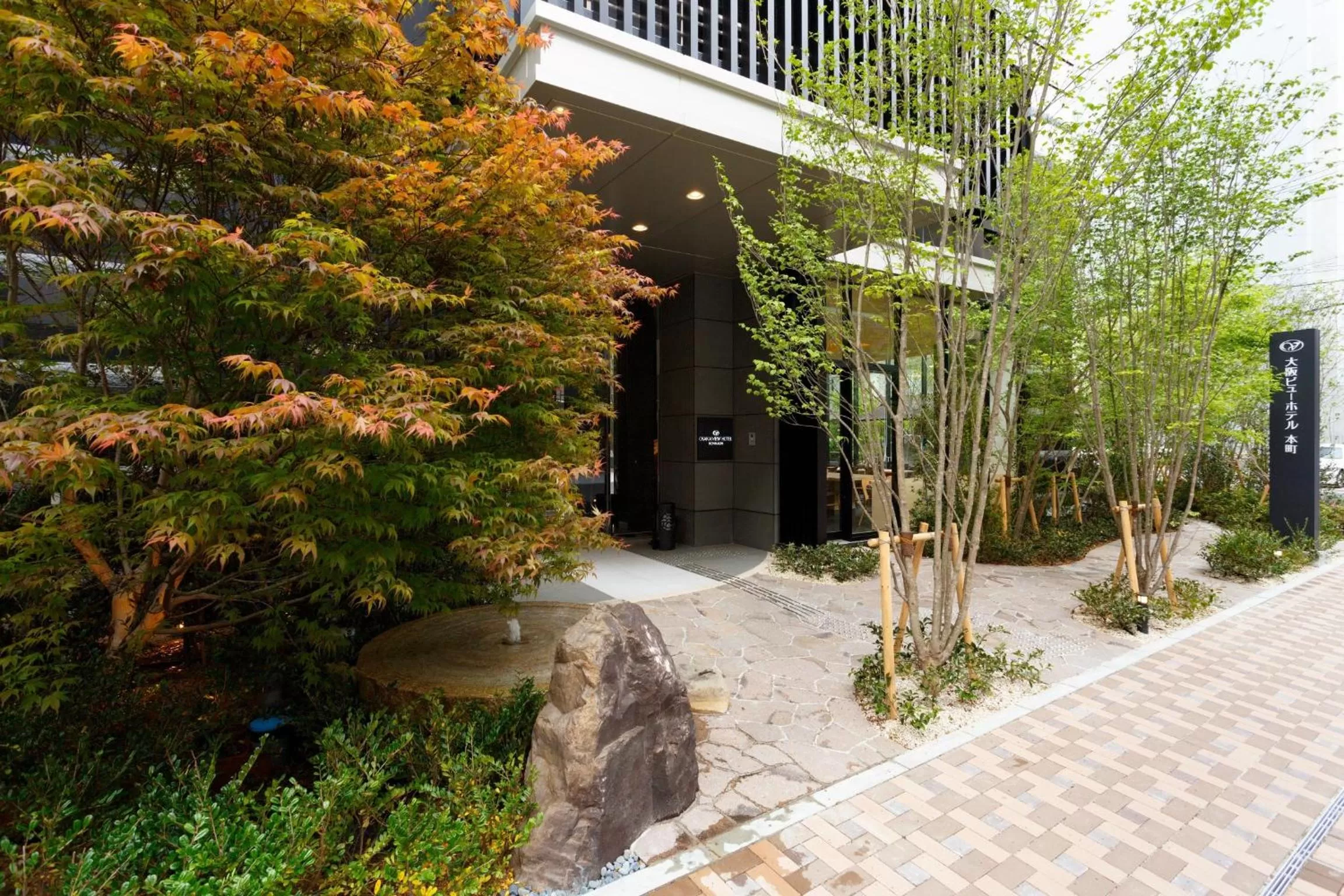 Property building in Osaka View Hotel Honmachi