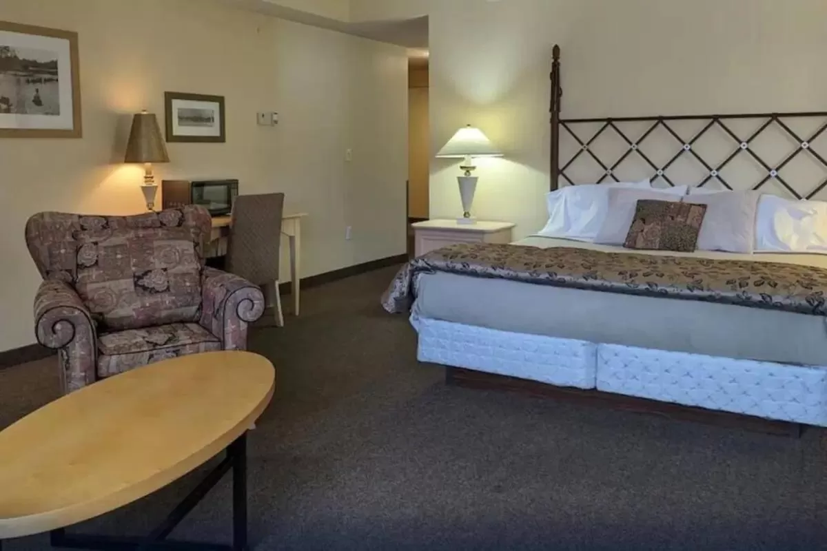 Bed in Rockwell Suites