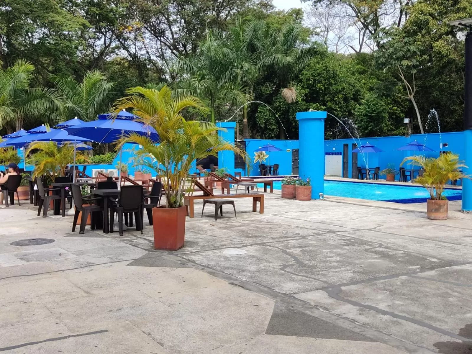 Swimming pool in Hotel Miami Beach