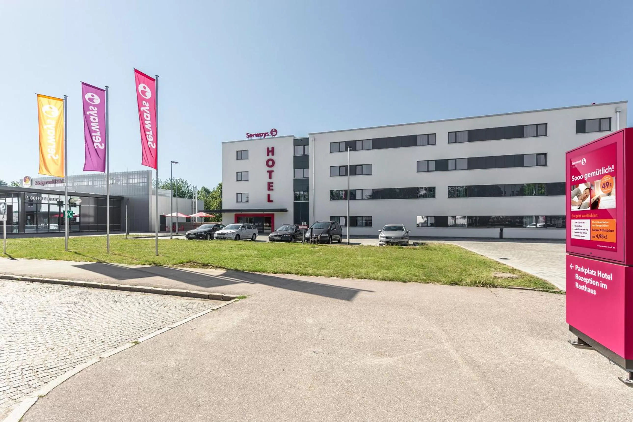 Property building in Serways Hotel Steigerwald