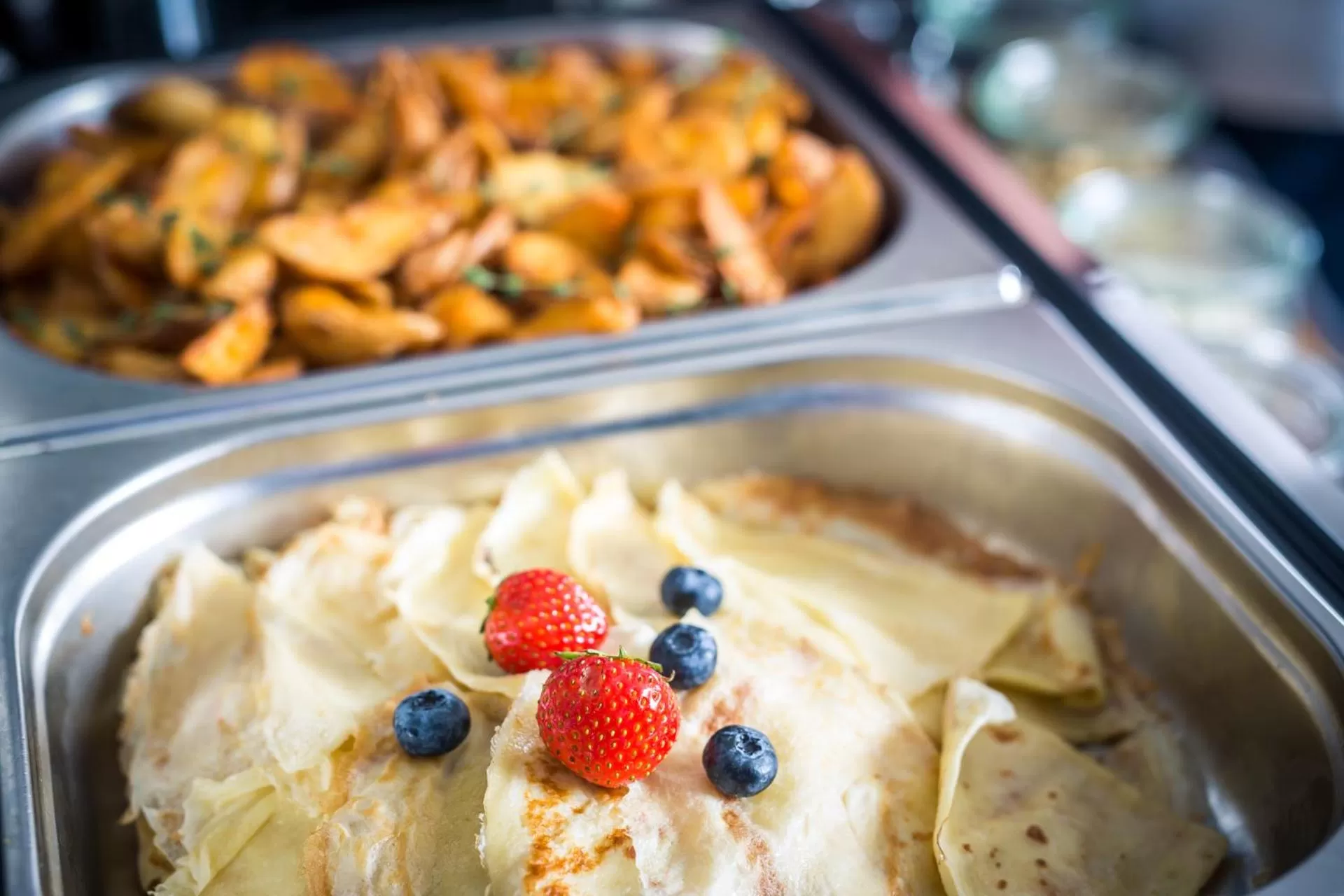 Buffet breakfast in Hestia Hotel Jugend