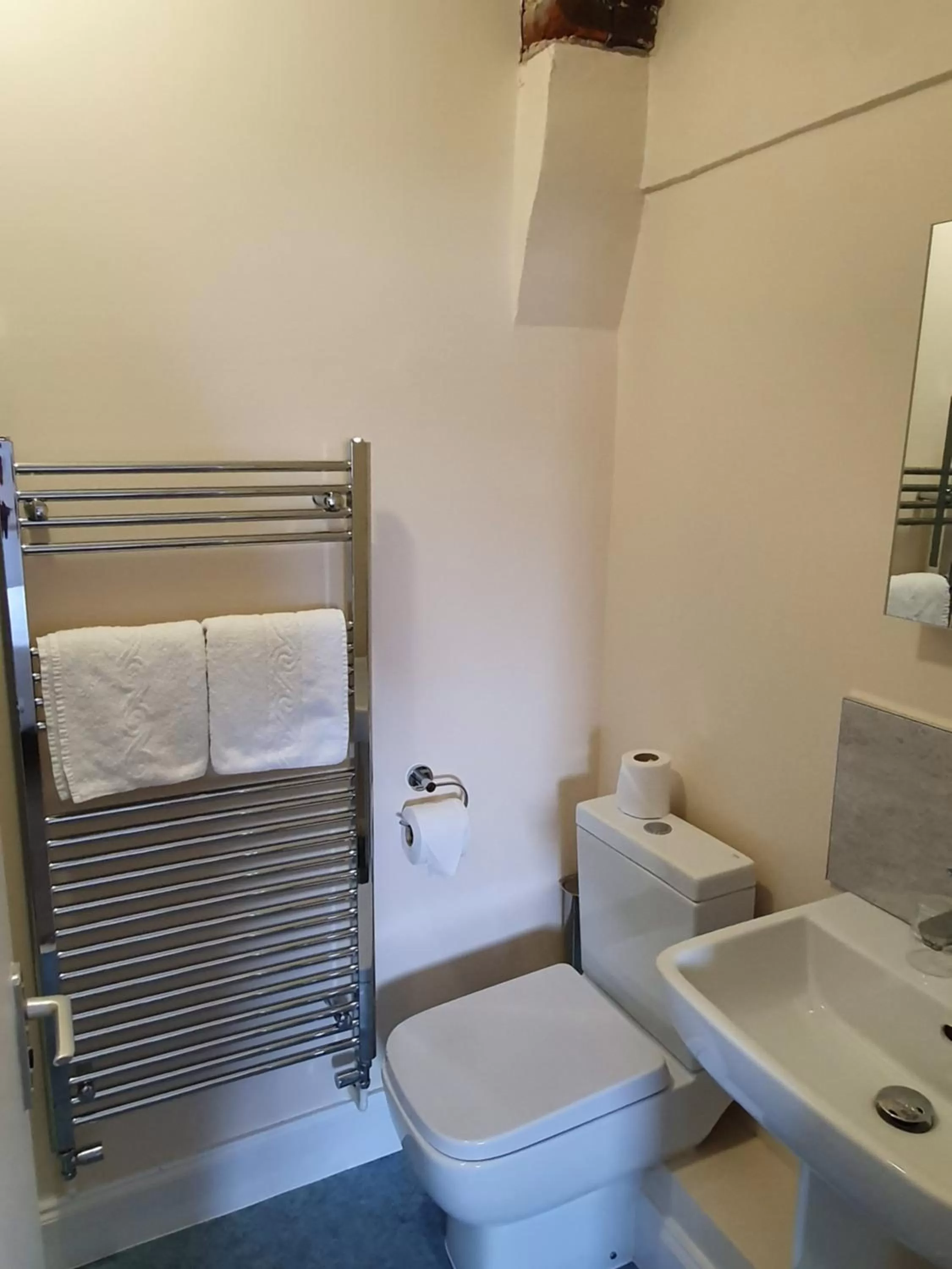 Toilet in Alexandra Hotel