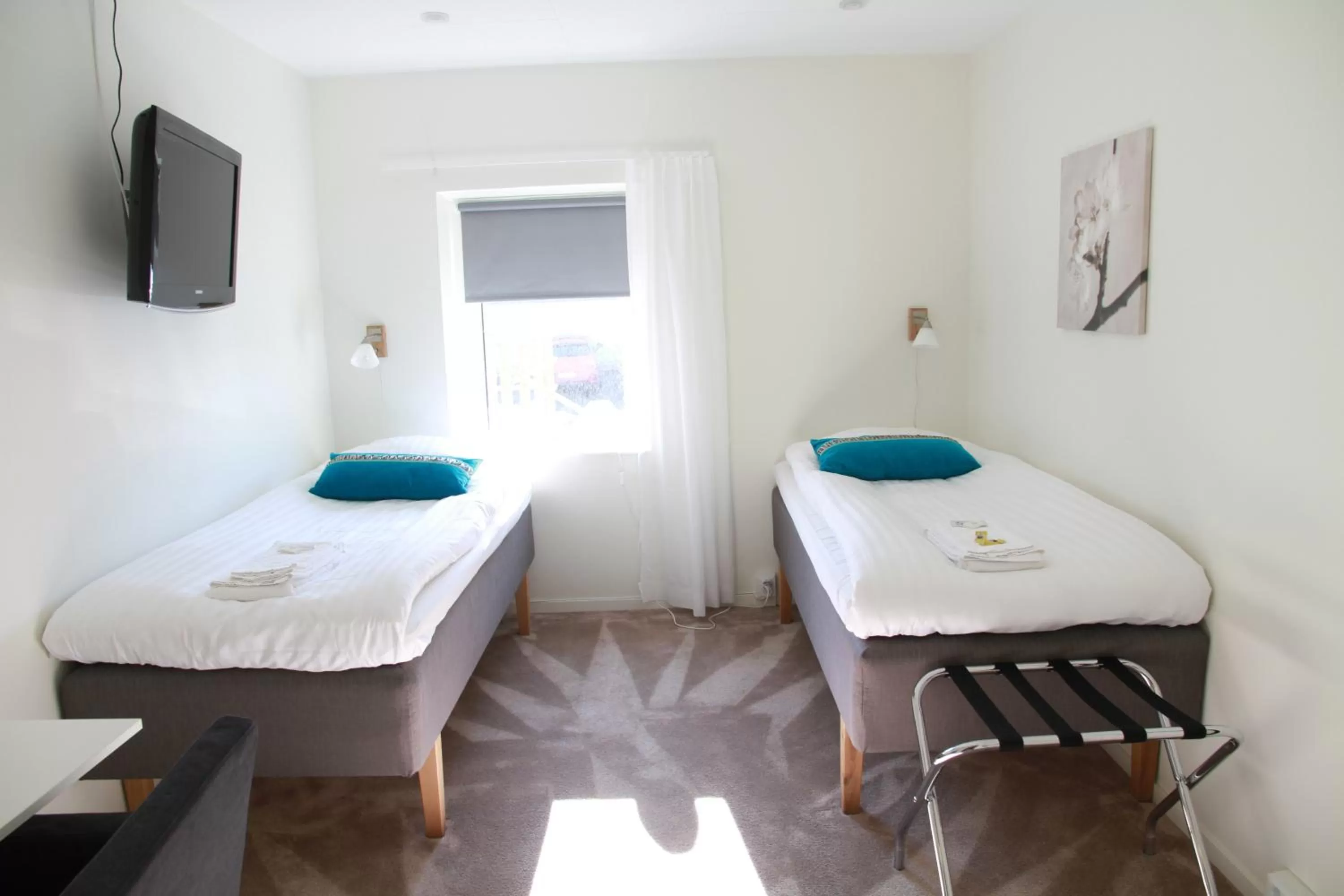 Bed in Flygplatshotellet