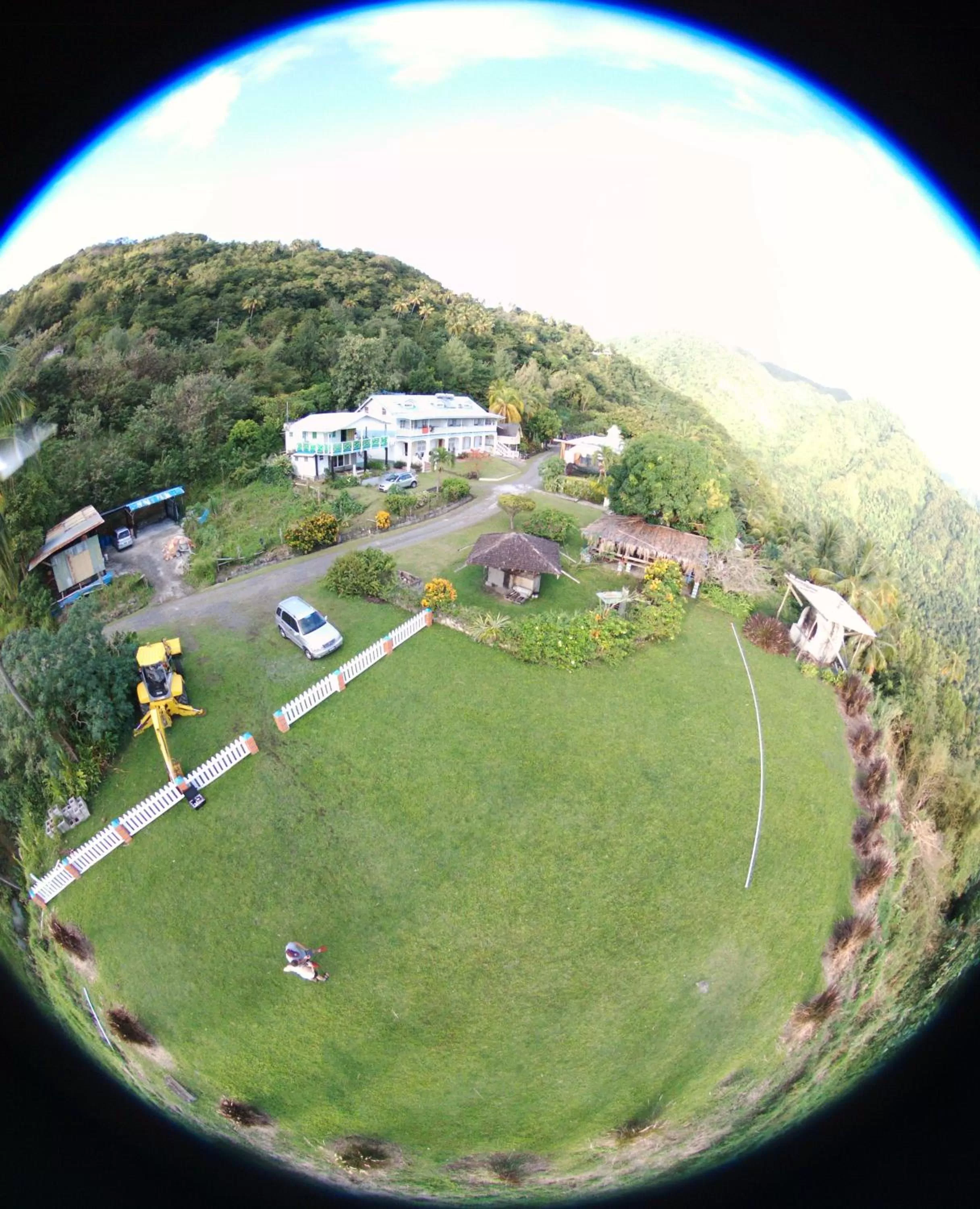 Bird's eye view in La Haut Resort