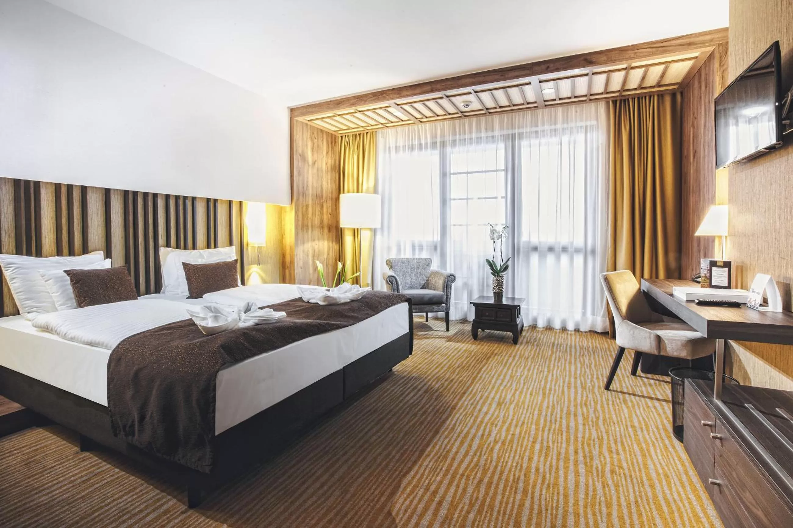 Bedroom, Bed in Caramell Premium Resort