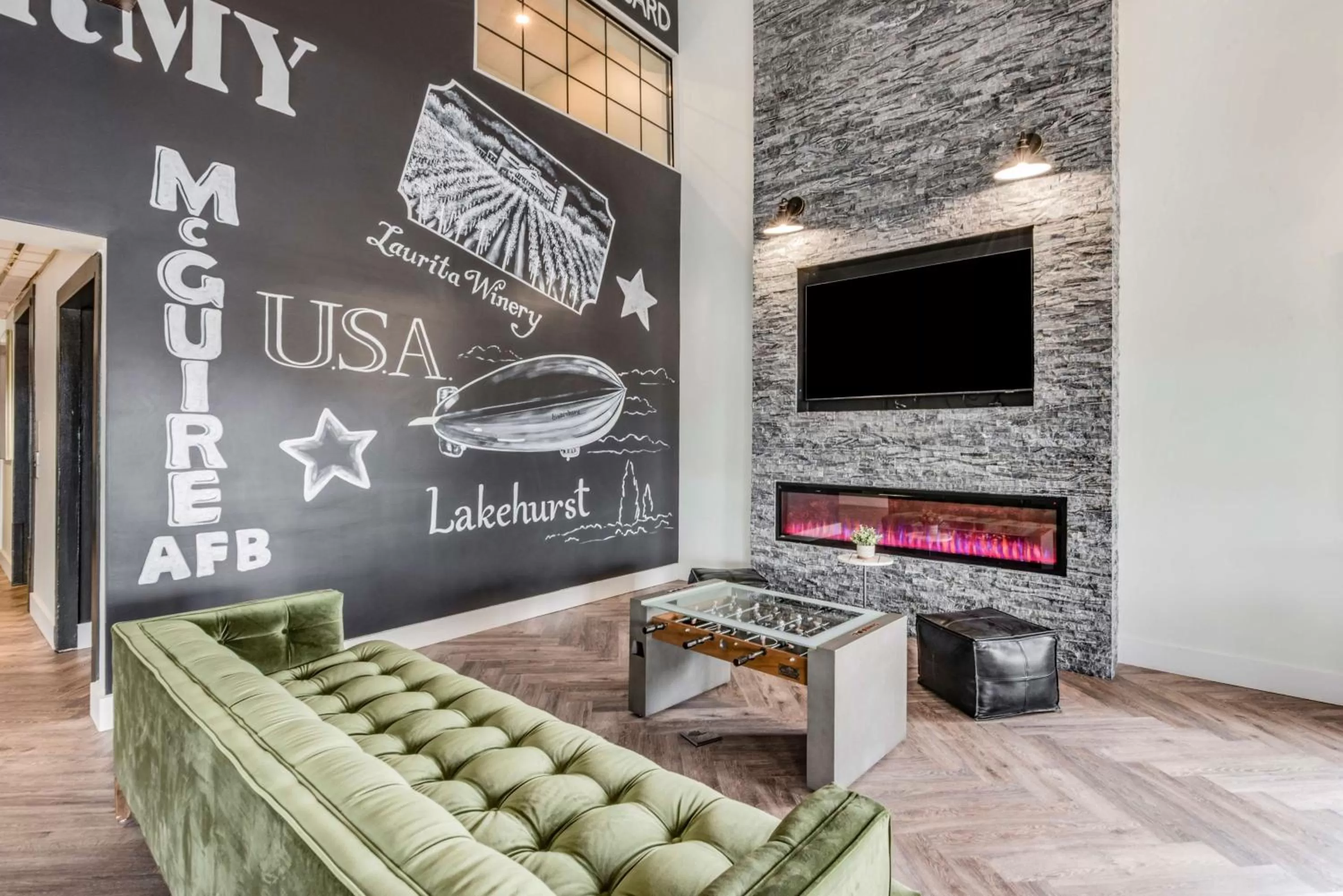 Lobby or reception in SureStay Plus Hotel by Best Western McGuire AFB Jackson