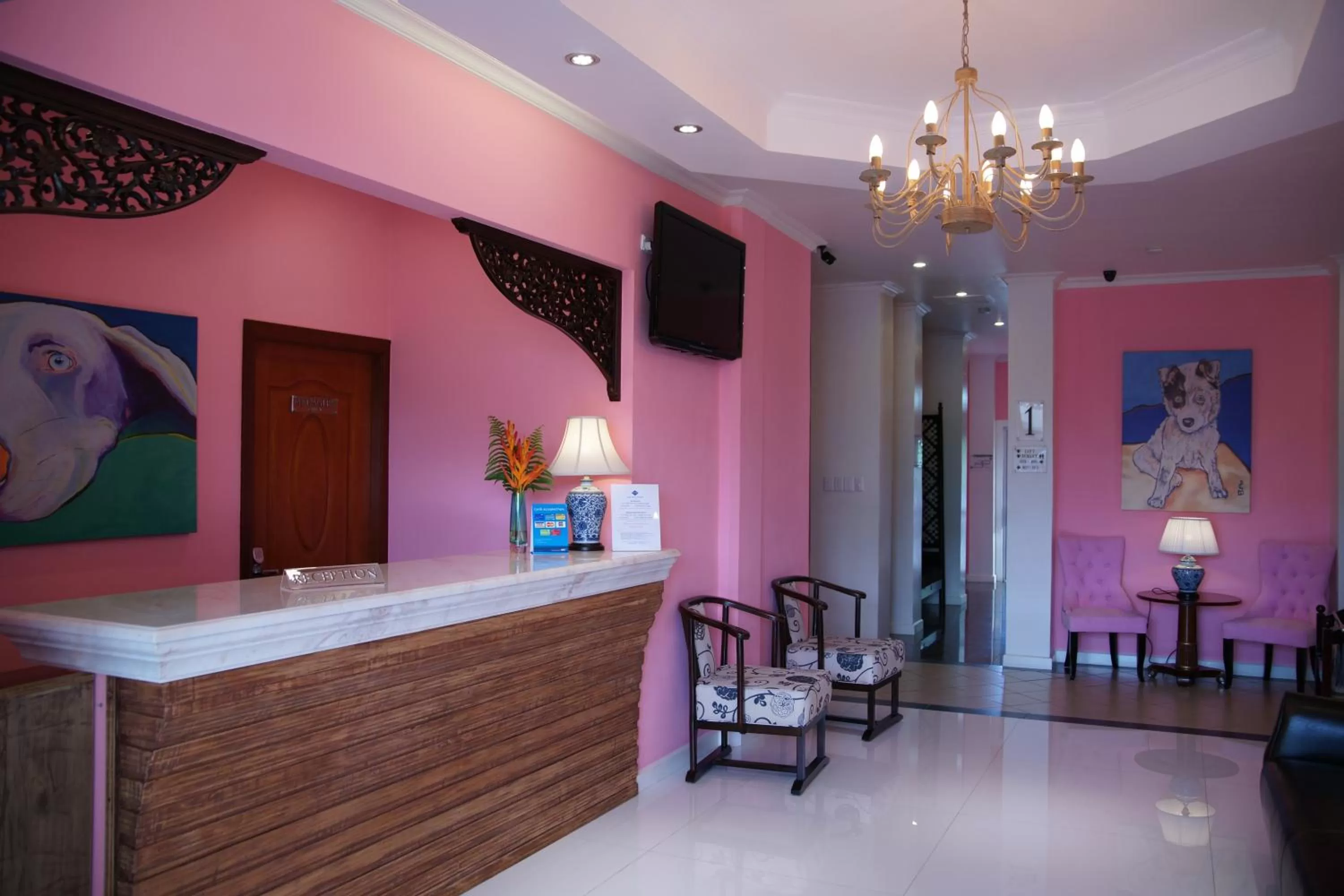 Lobby or reception, Lobby/Reception in Hotel Morobe