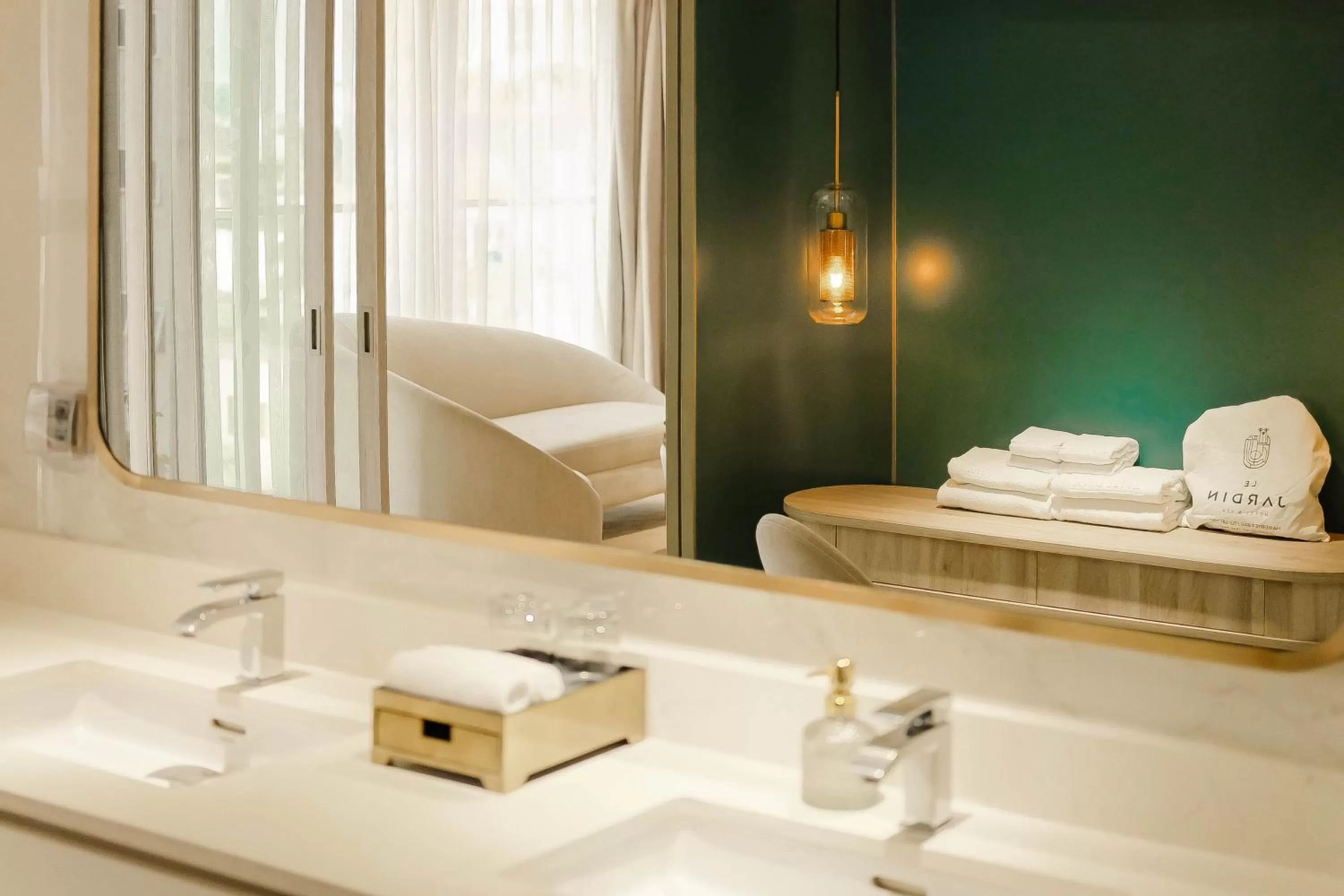 Bathroom in Hanoi Le Jardin Hotel & Spa