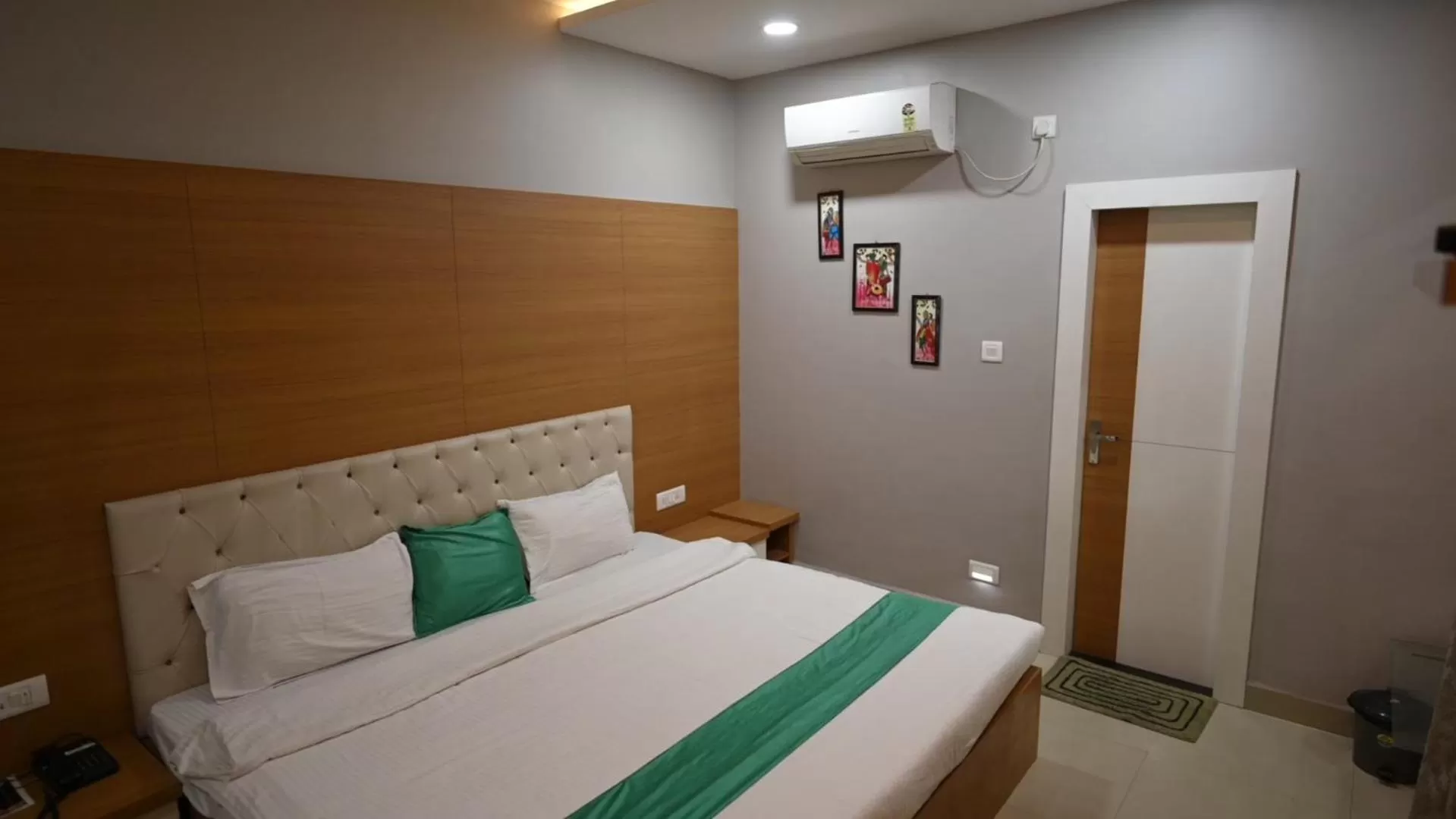 Bed in Hotel Green Apple