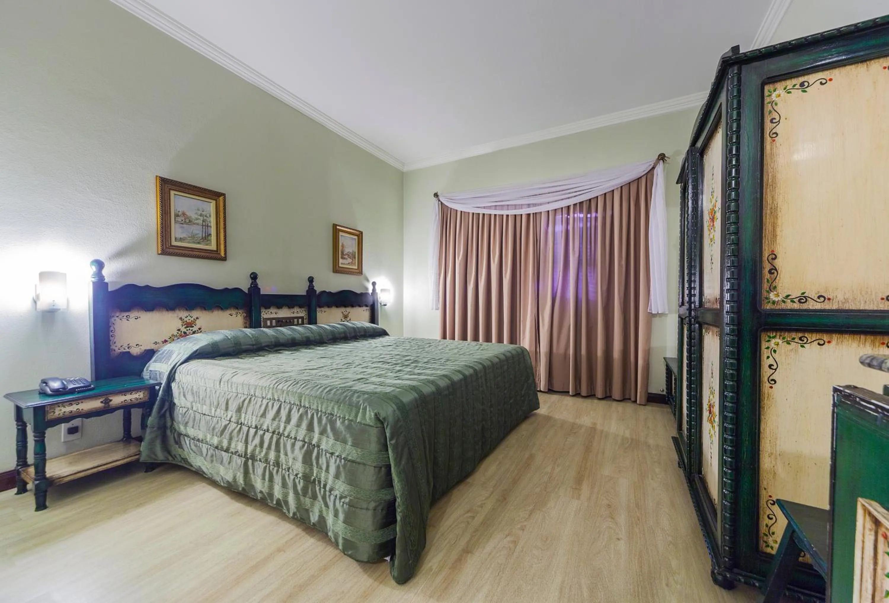 Bed in Hotel Tannenhof