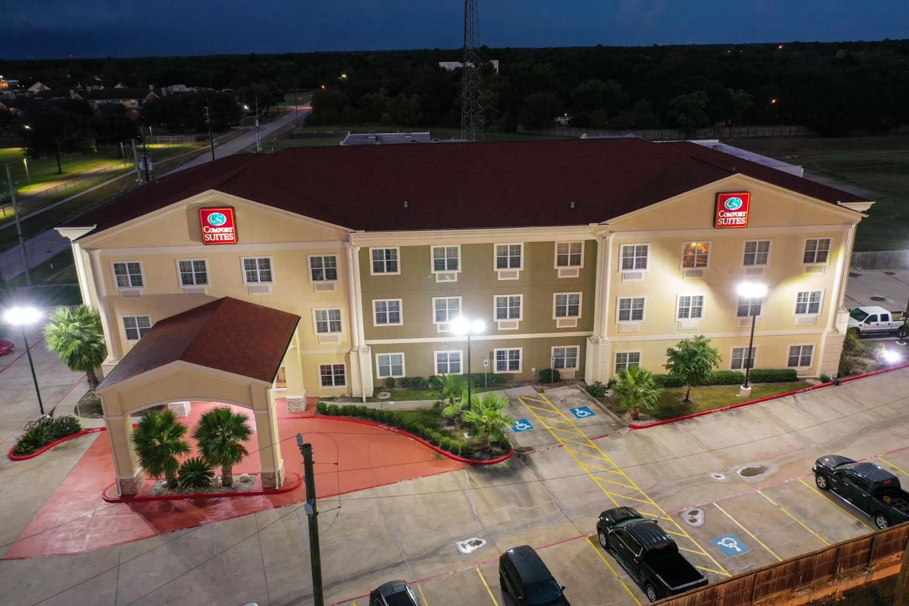 Bird's eye view in Comfort Suites Tomball Medical Center