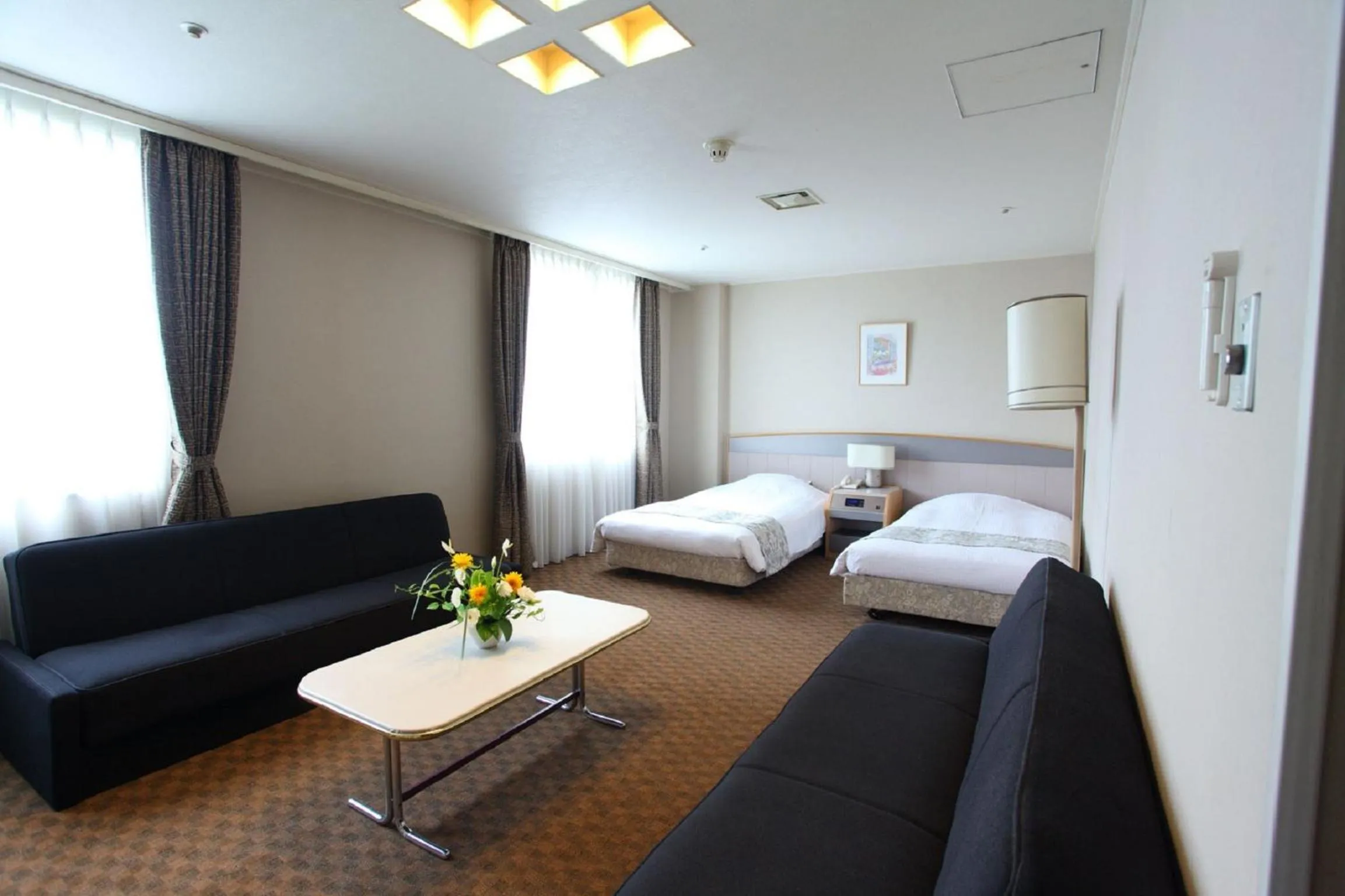 Day, Bed in Hotel Awina Osaka