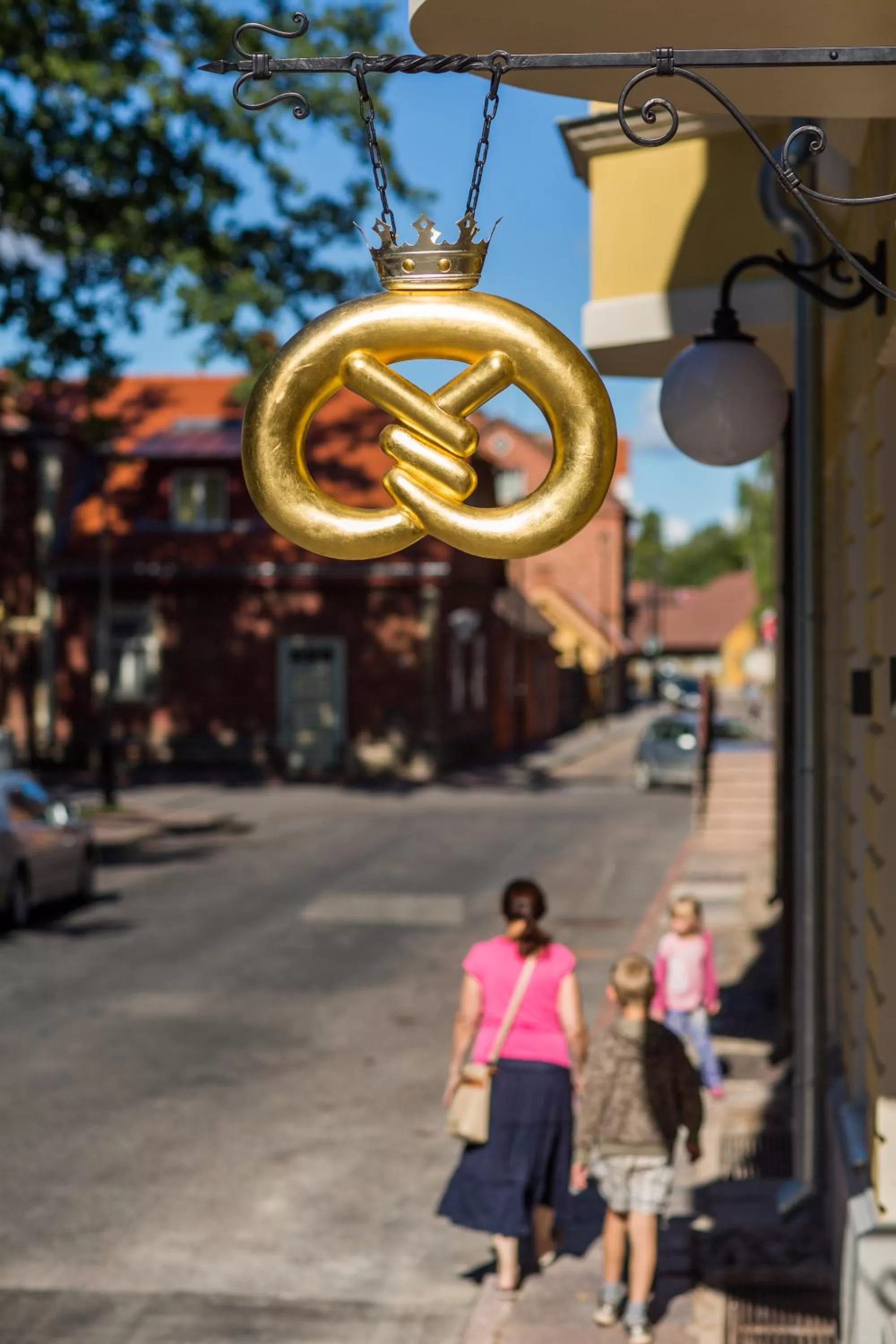 Decorative detail in Park Hotel Viljandi