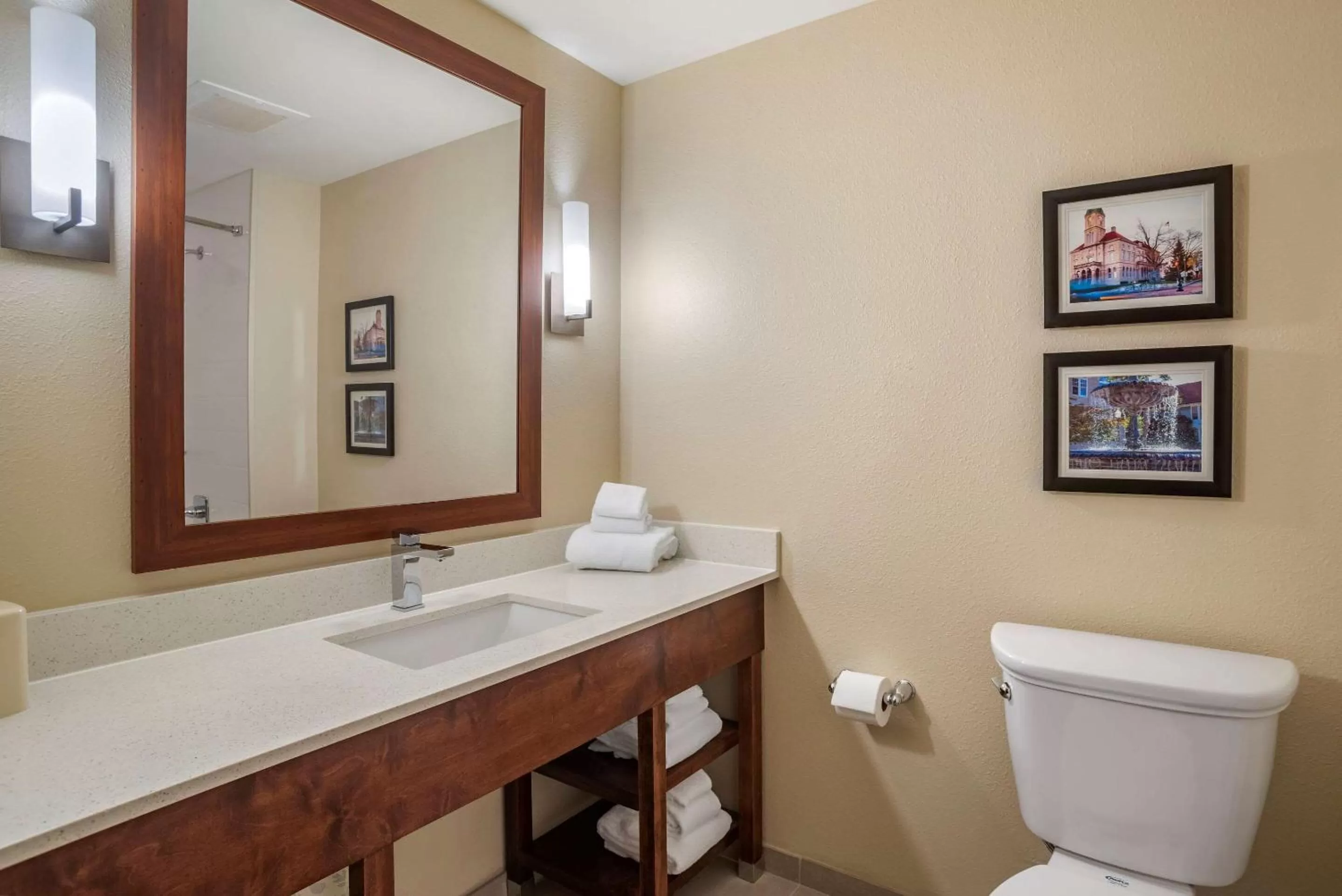 Bathroom in Comfort Inn & Suites Harrisonburg