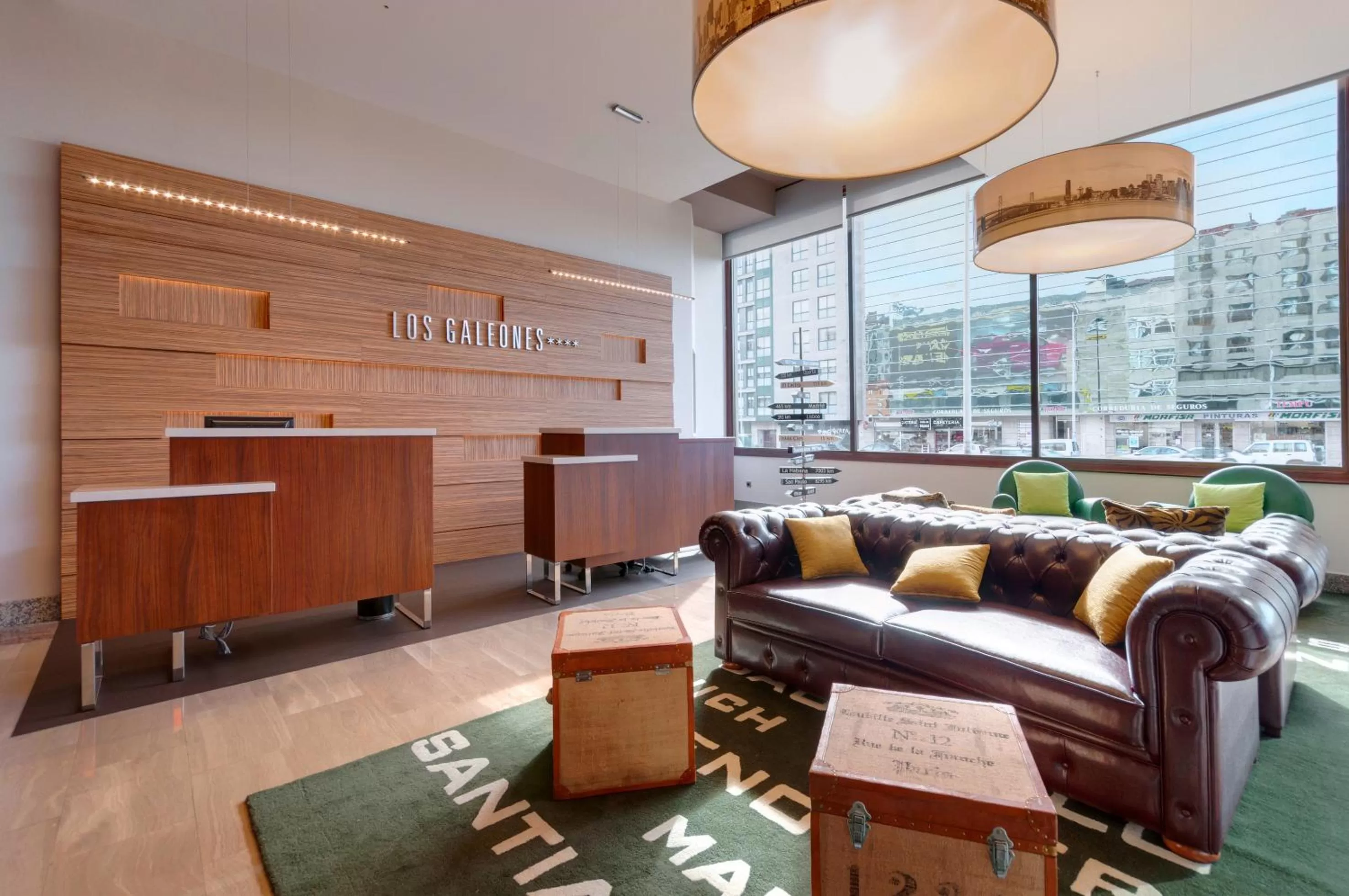 Lobby or reception in Hotel Vigo Los Galeones Affiliated by Meliá