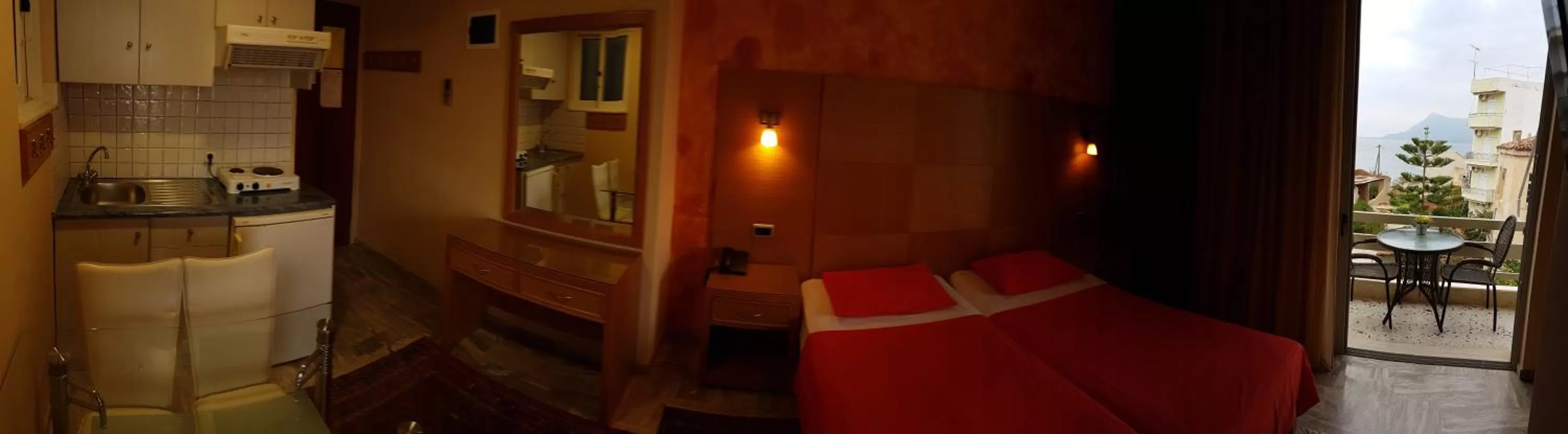 Bed in Studios Asteria