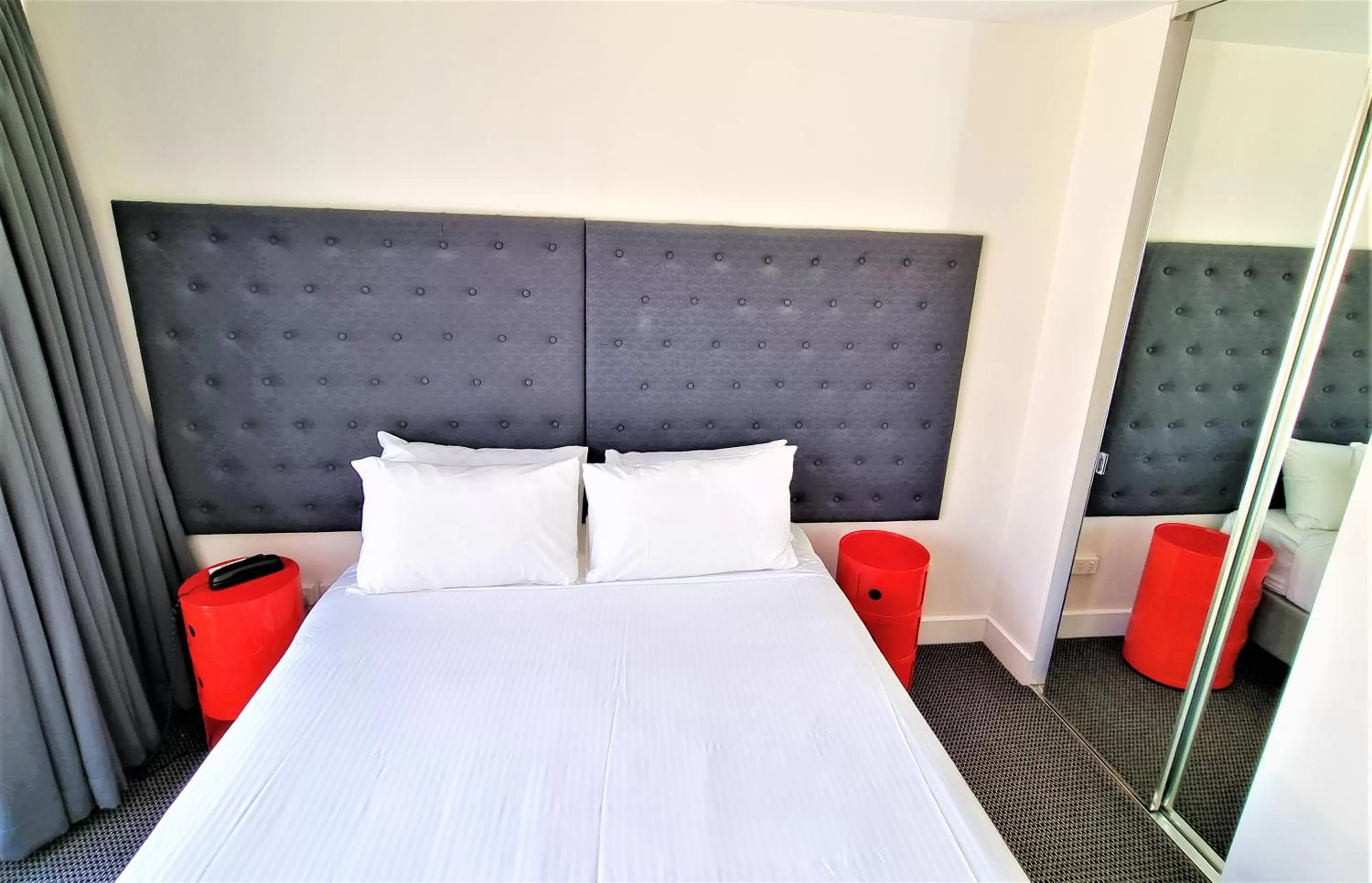 Bedroom, Bed in Quality Apartments Melbourne Central