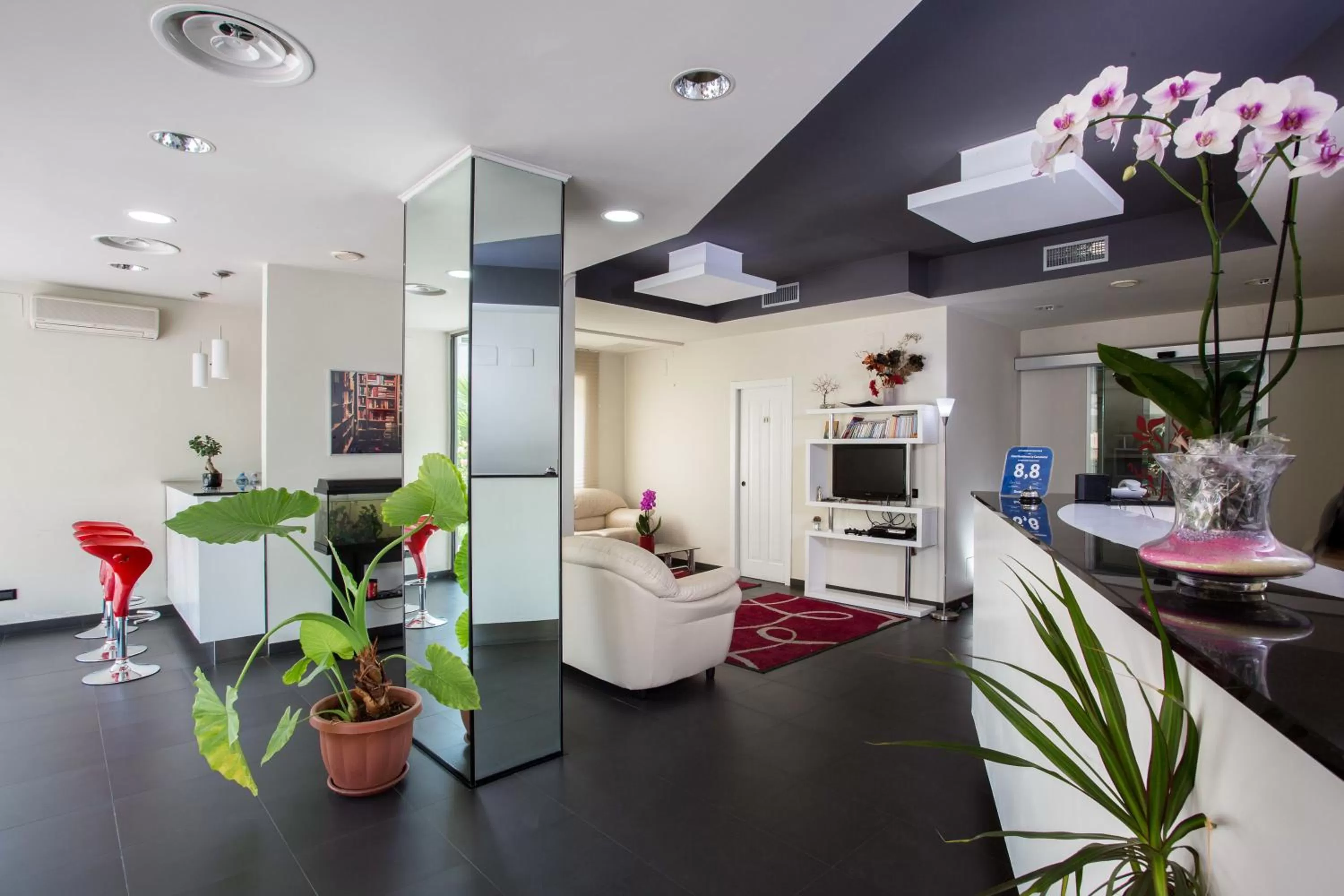 Lobby or reception in Hotel Le Ceramiche