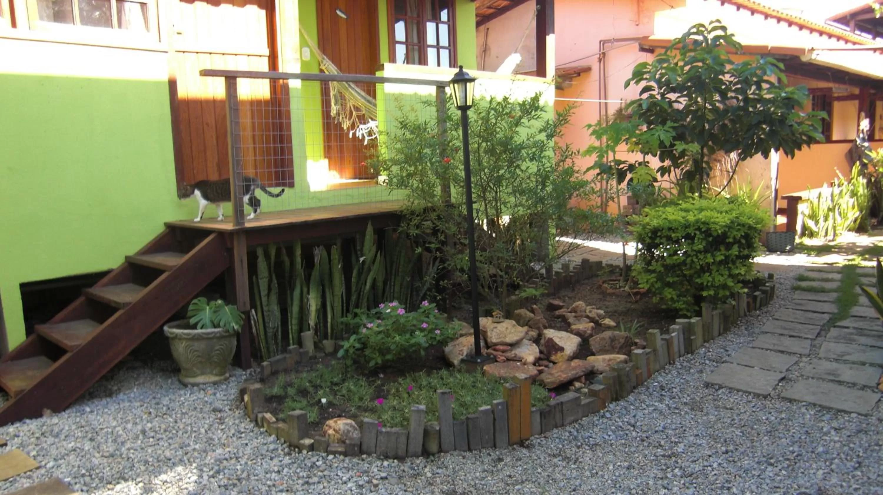 Garden in Pousada Barcarola