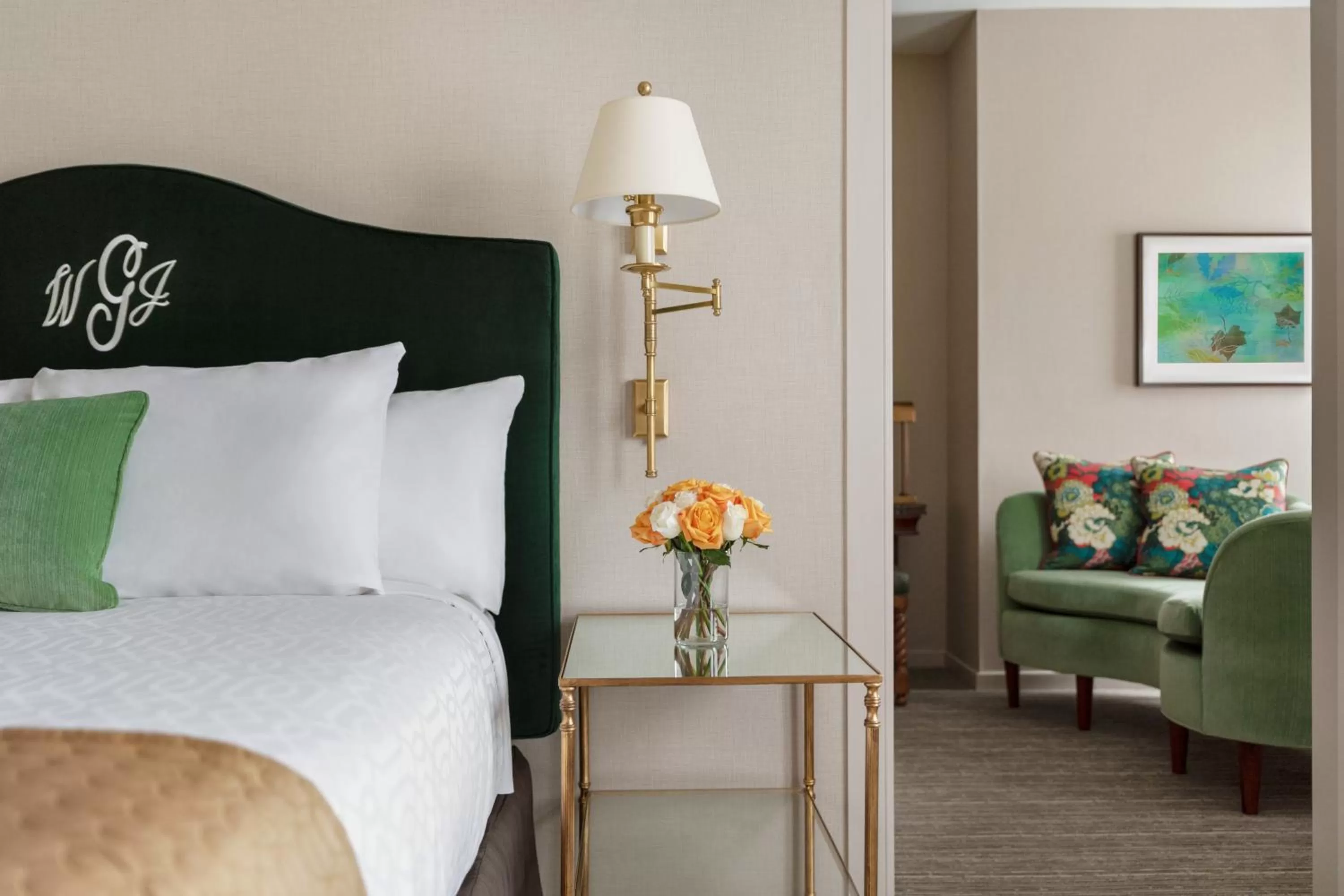 Bedroom, Bed in The Glidden House