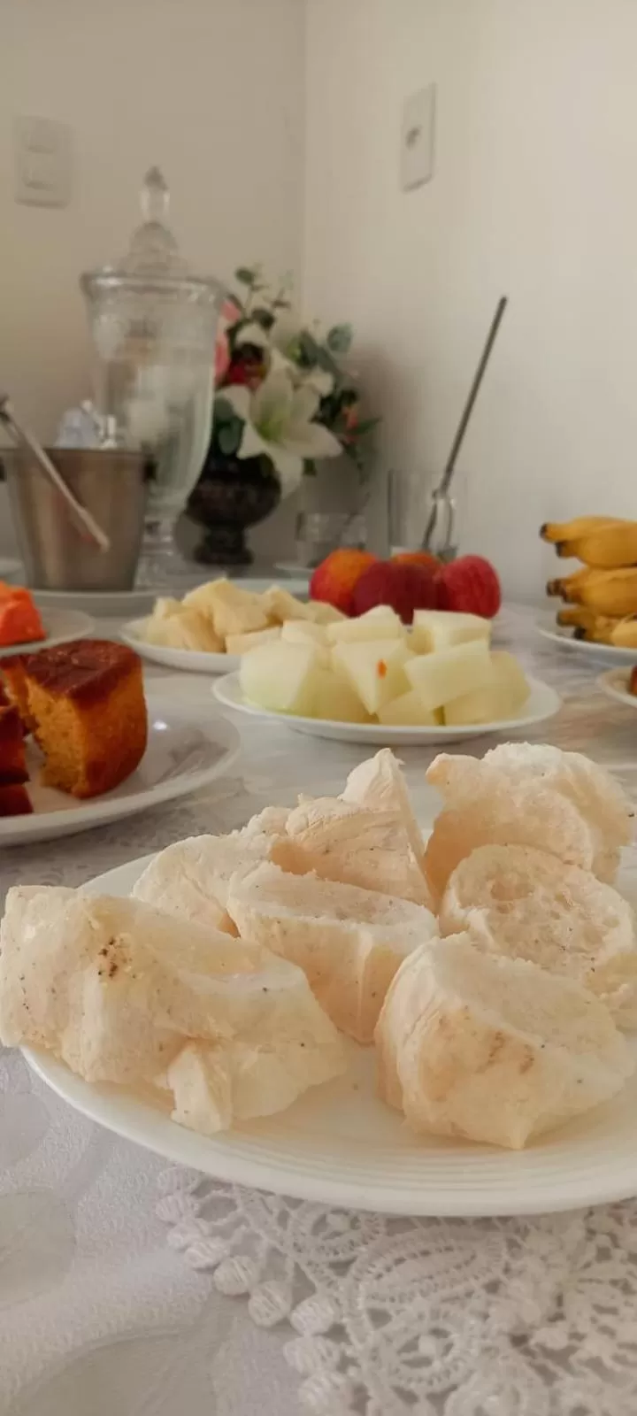 Breakfast in Pousada Vilas Boas