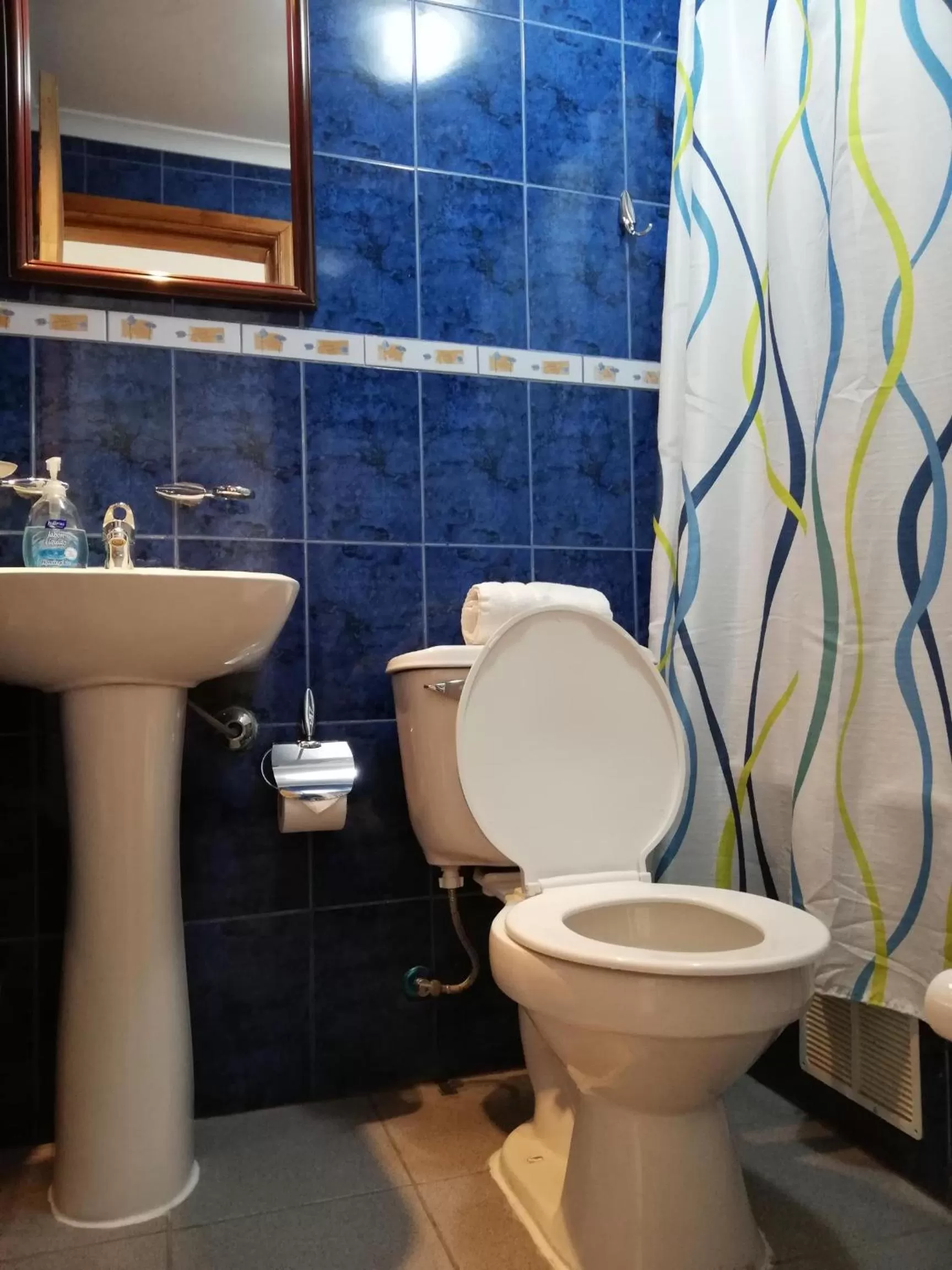 Toilet, Bathroom in Hostal La Base