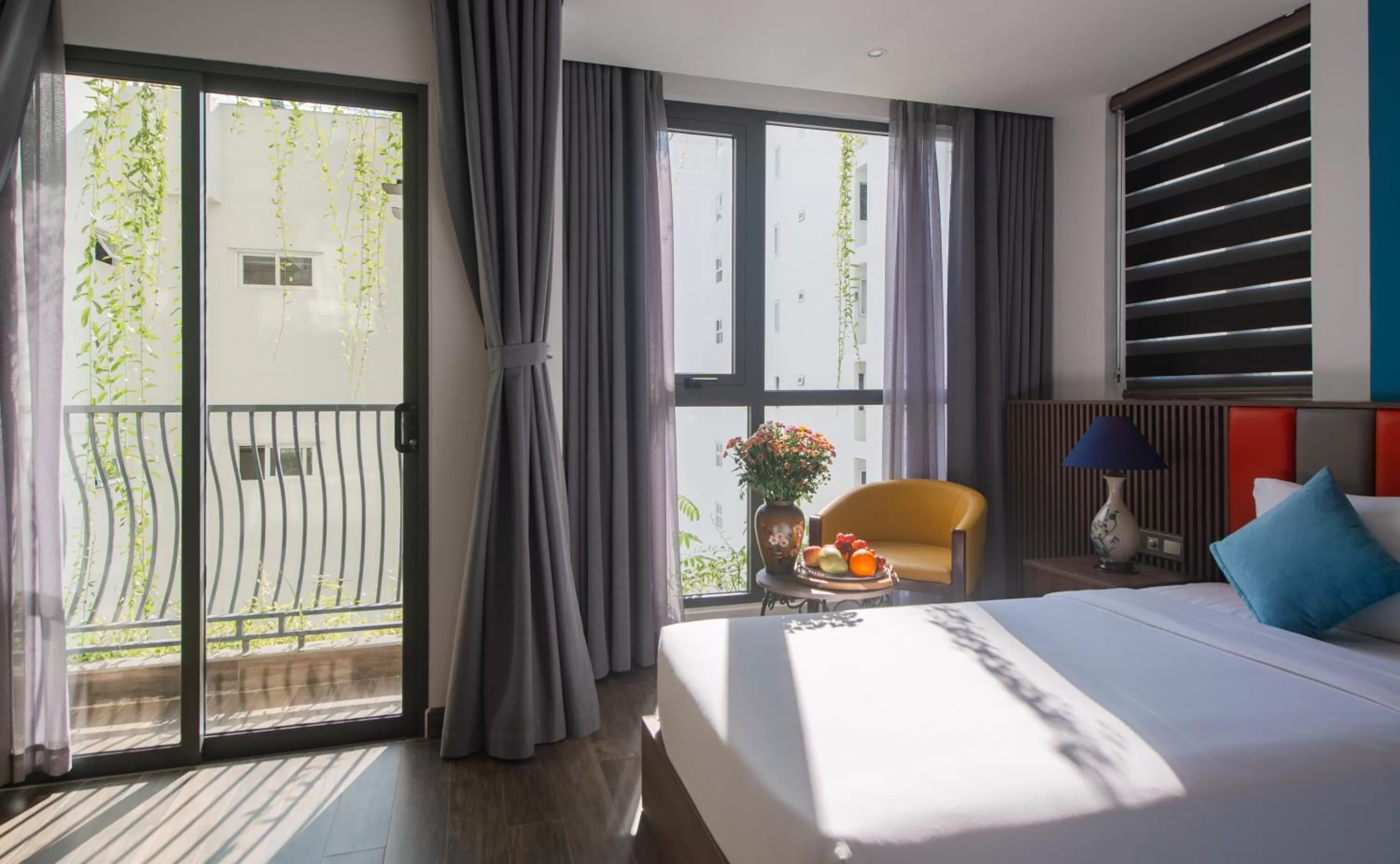 Bed in Aaron Boutique Hotel