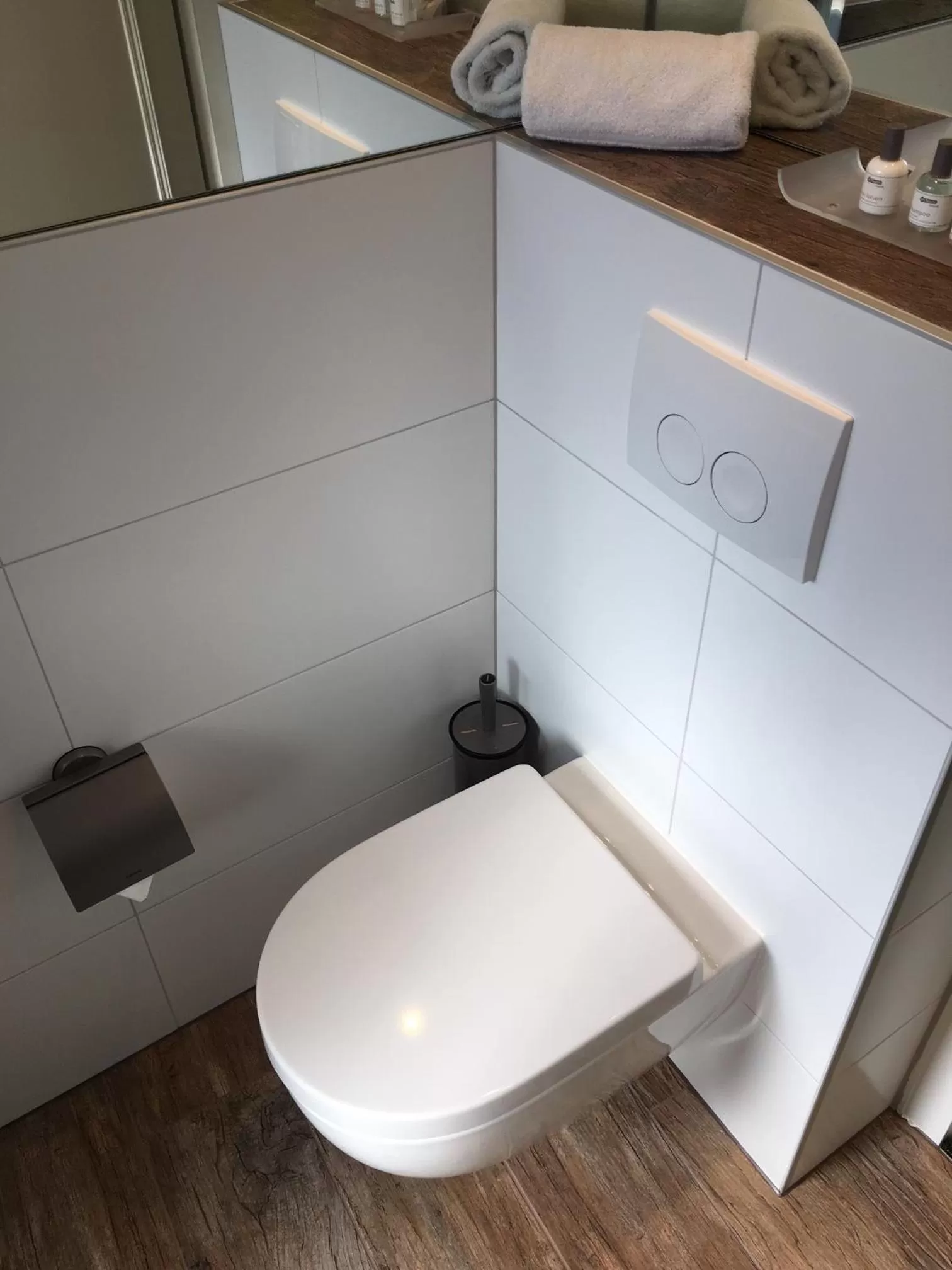 Toilet in Hotel am Schloss