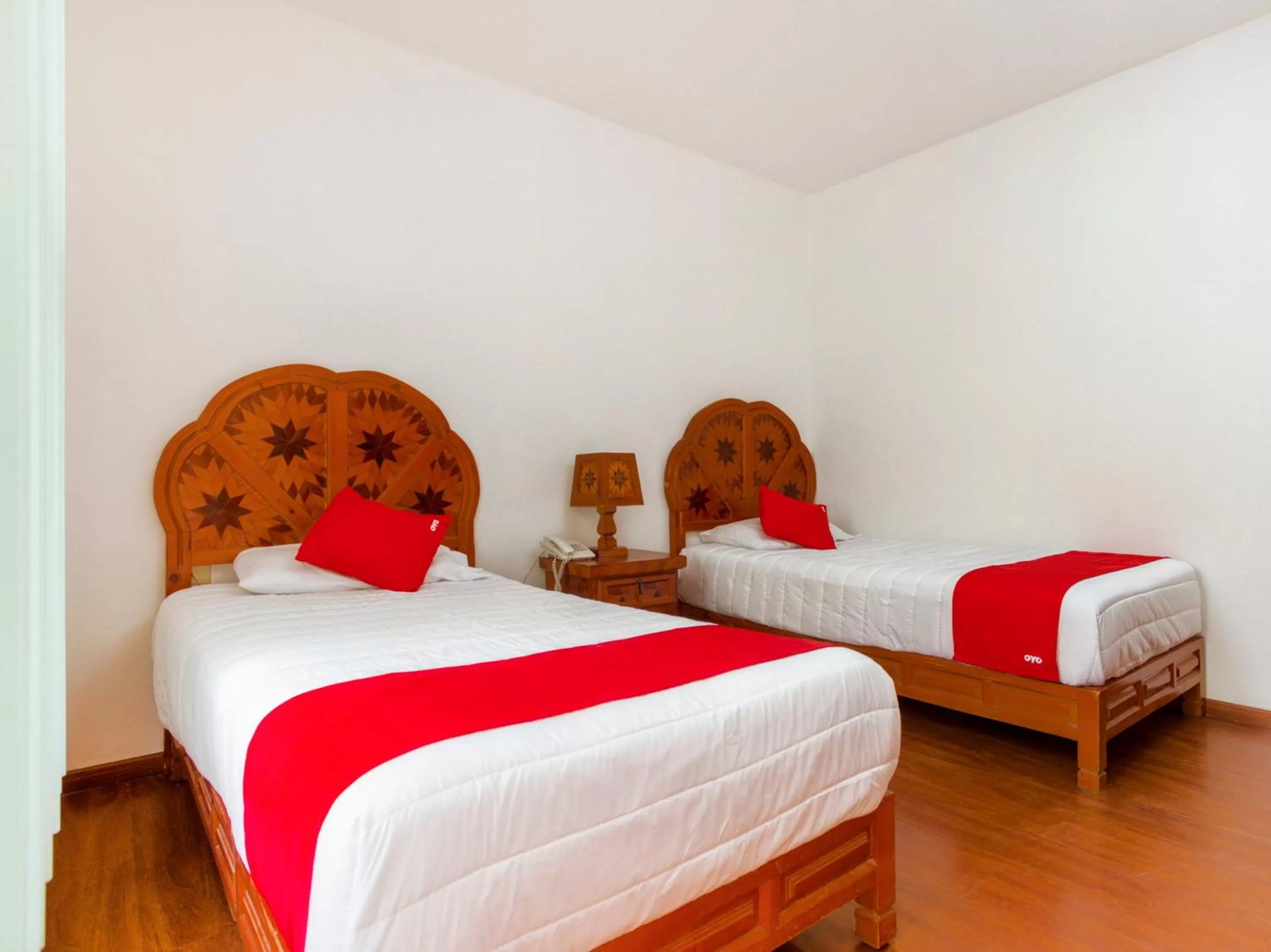 Bedroom in OYO Hotel Montes, Atlixco Puebla