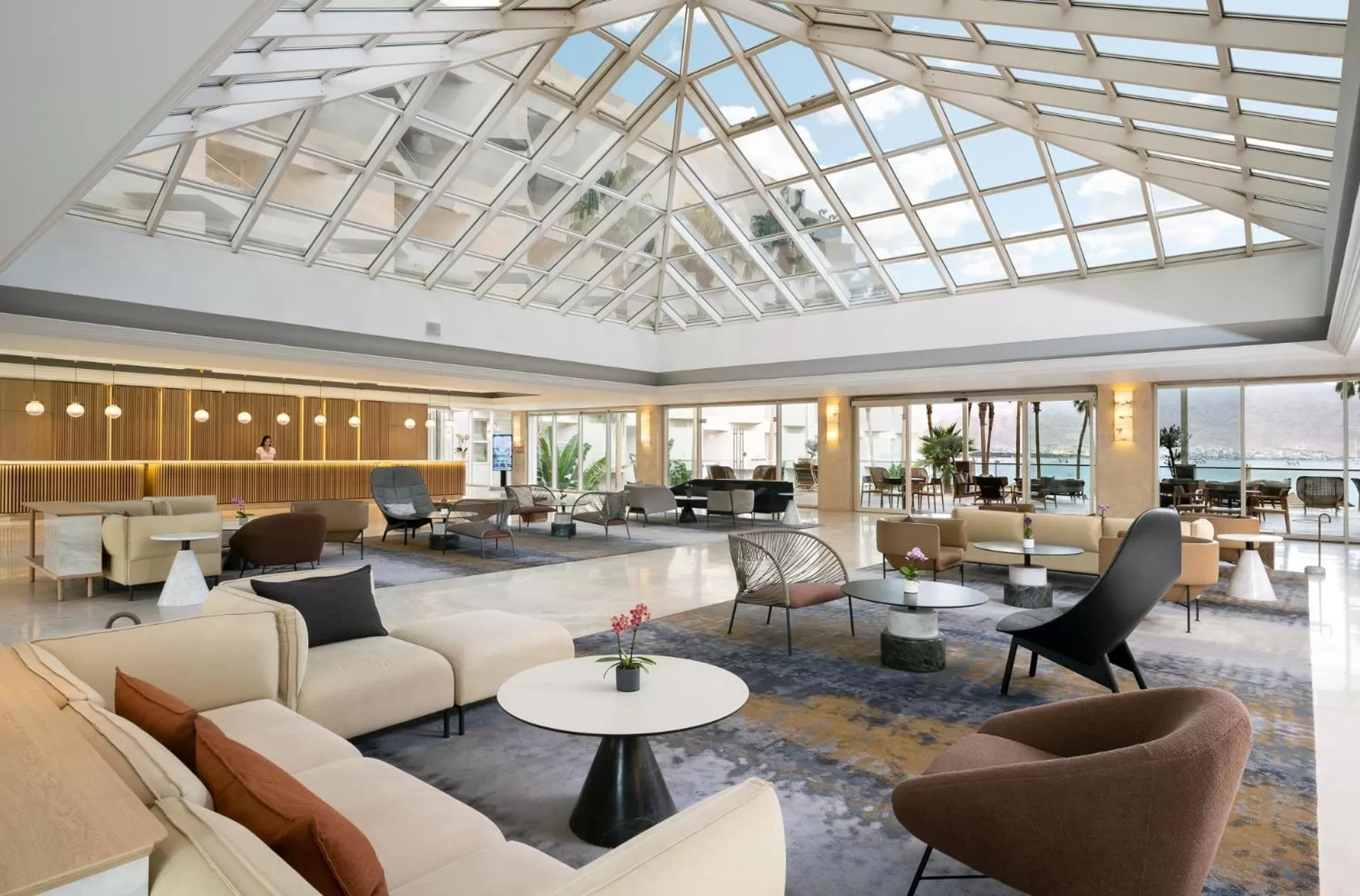 Lobby or reception in Aria